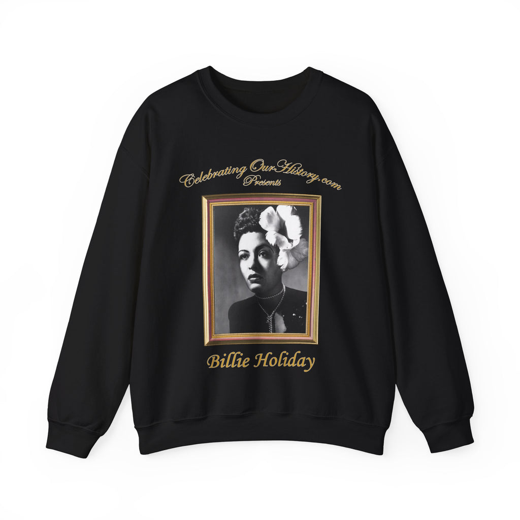 Billie Holiday - Billie Holiday Classics -  Front and Back Printed Concert Style Sweatshirt