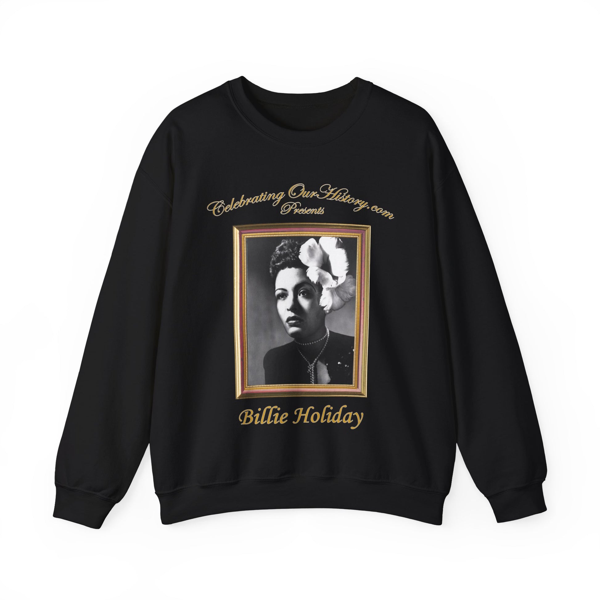 Billie Holiday - Billie Holiday Classics -  Front and Back Printed Concert Style Sweatshirt