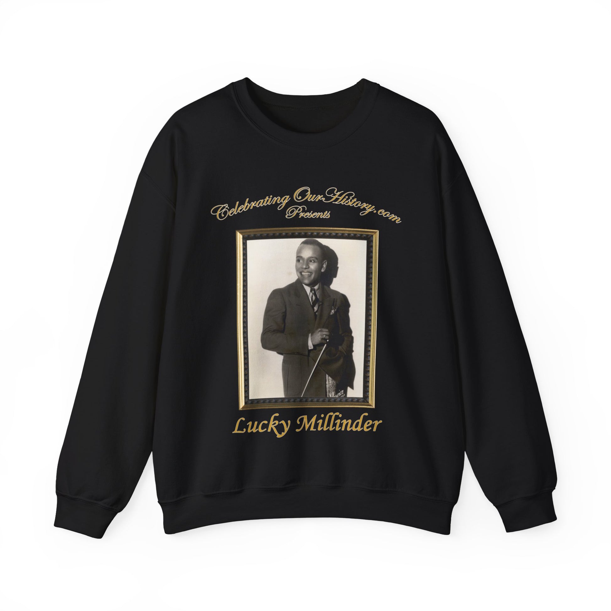 Lucky Millinder - Four Records -  Front and Back Printed Concert Style Sweatshirt