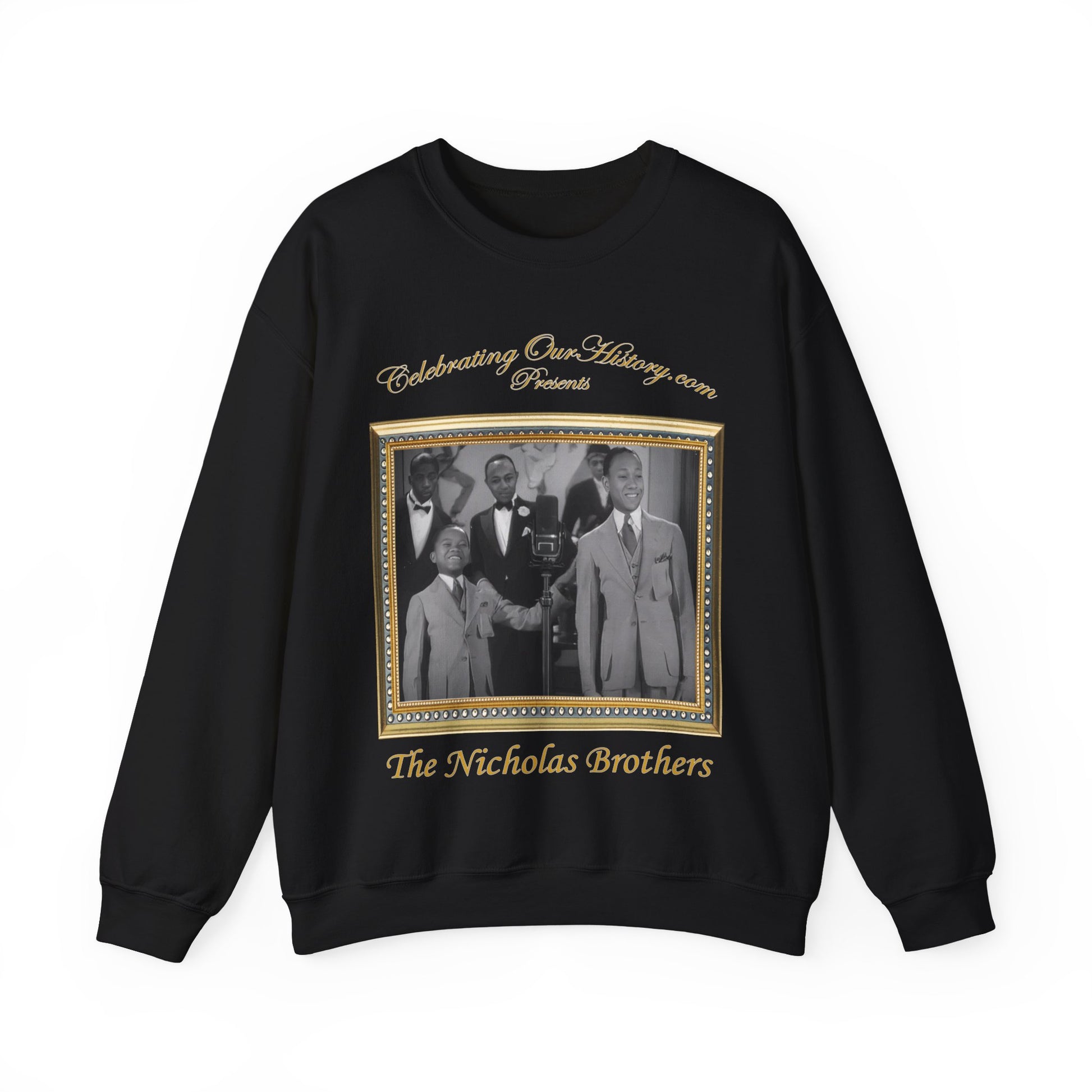 The Nicholas Brothers - The Black Network -  Front and Back Printed Concert Style Sweatshirt