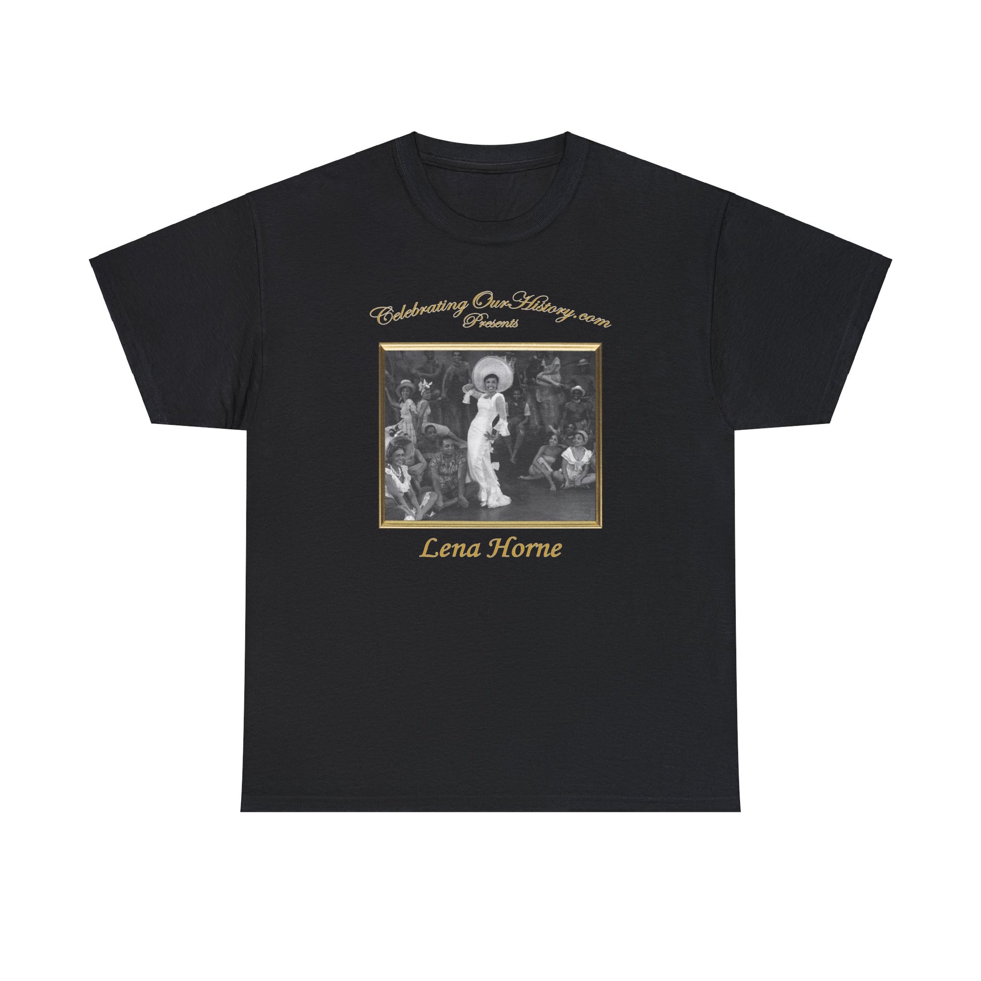Lena Horne - Jamaica -  Front and Back Printed Concert Style T-Shirt