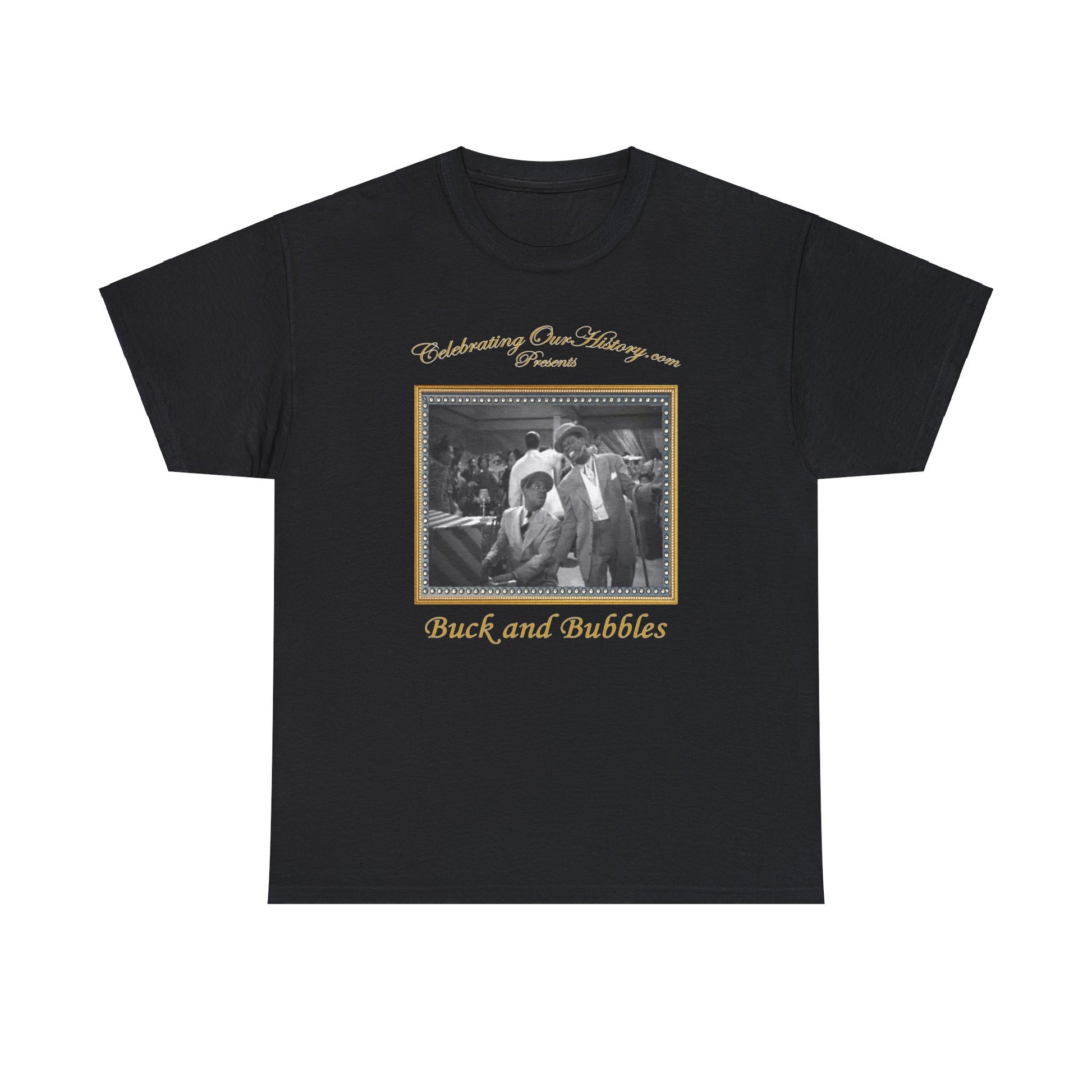 Buck and Bubbles - Cabin in the Sky (1943) -  Front and Back Printed Concert Style T-Shirt