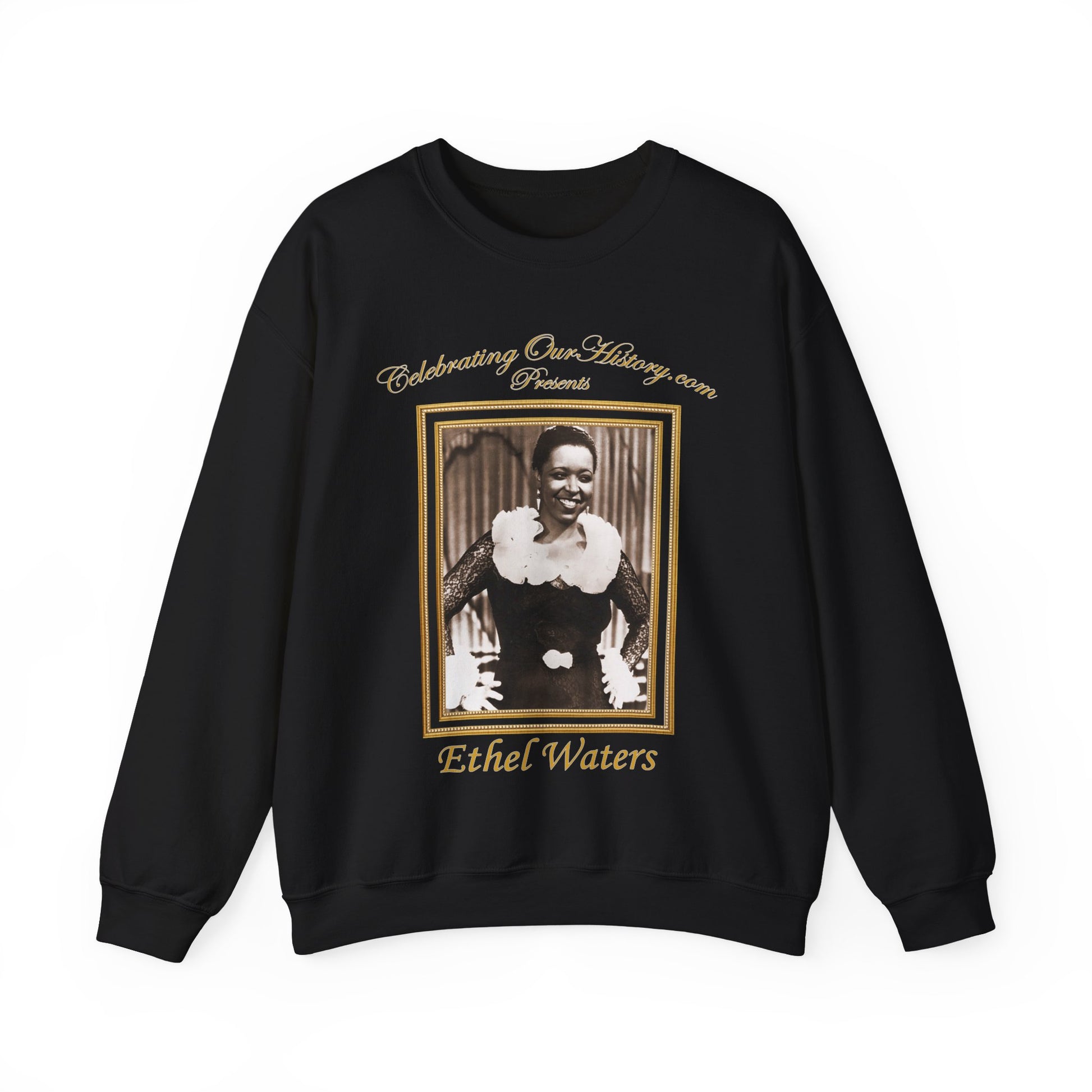 Ethel Waters - Nine Movie Posters -  Front and Back Printed Concert Style Sweatshirt
