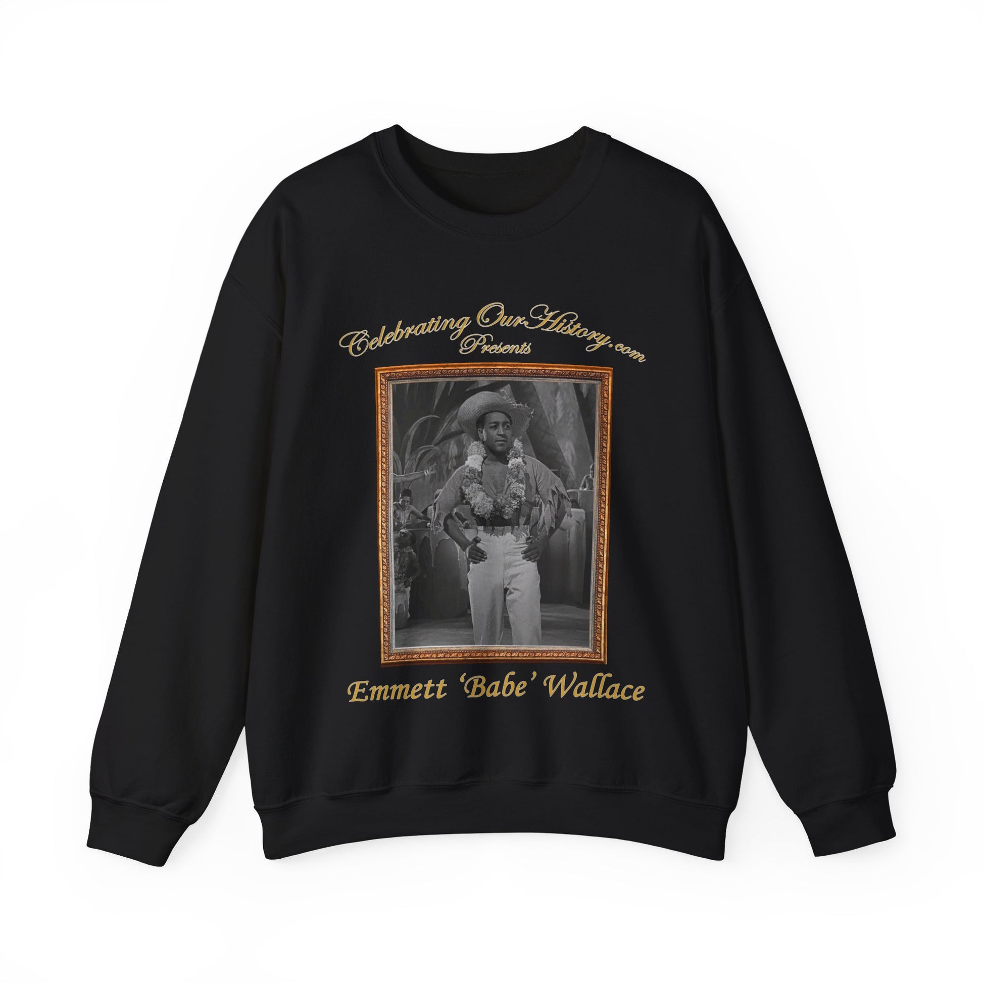 Emmett 'Babe' Wallace - Stormy Weather (1943) -  Front and Back Printed Concert Style Sweatshirt