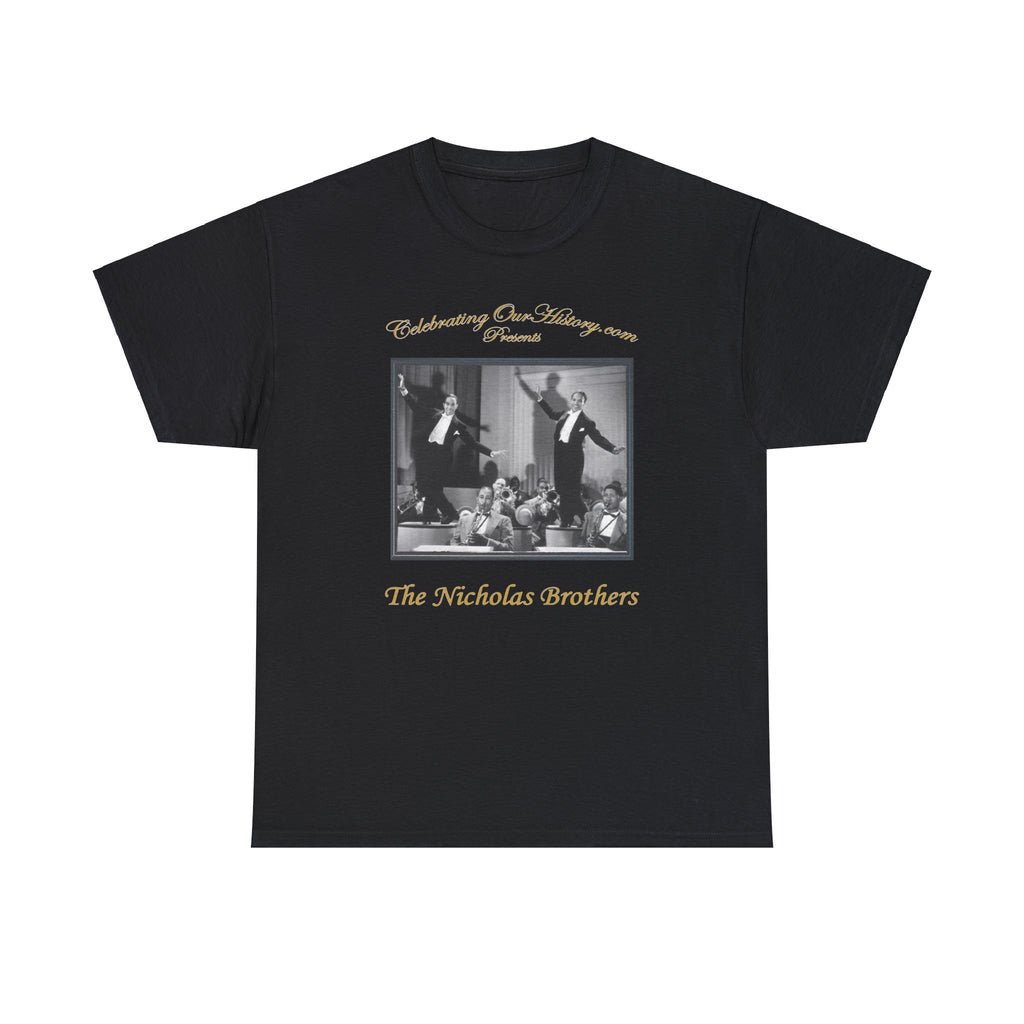 The Nicholas Brothers - Stormy Weather (1943) -  Front and Back Printed Concert Style T-Shirt