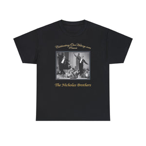 The Nicholas Brothers - Stormy Weather (1943) -  Front and Back Printed Concert Style T-Shirt