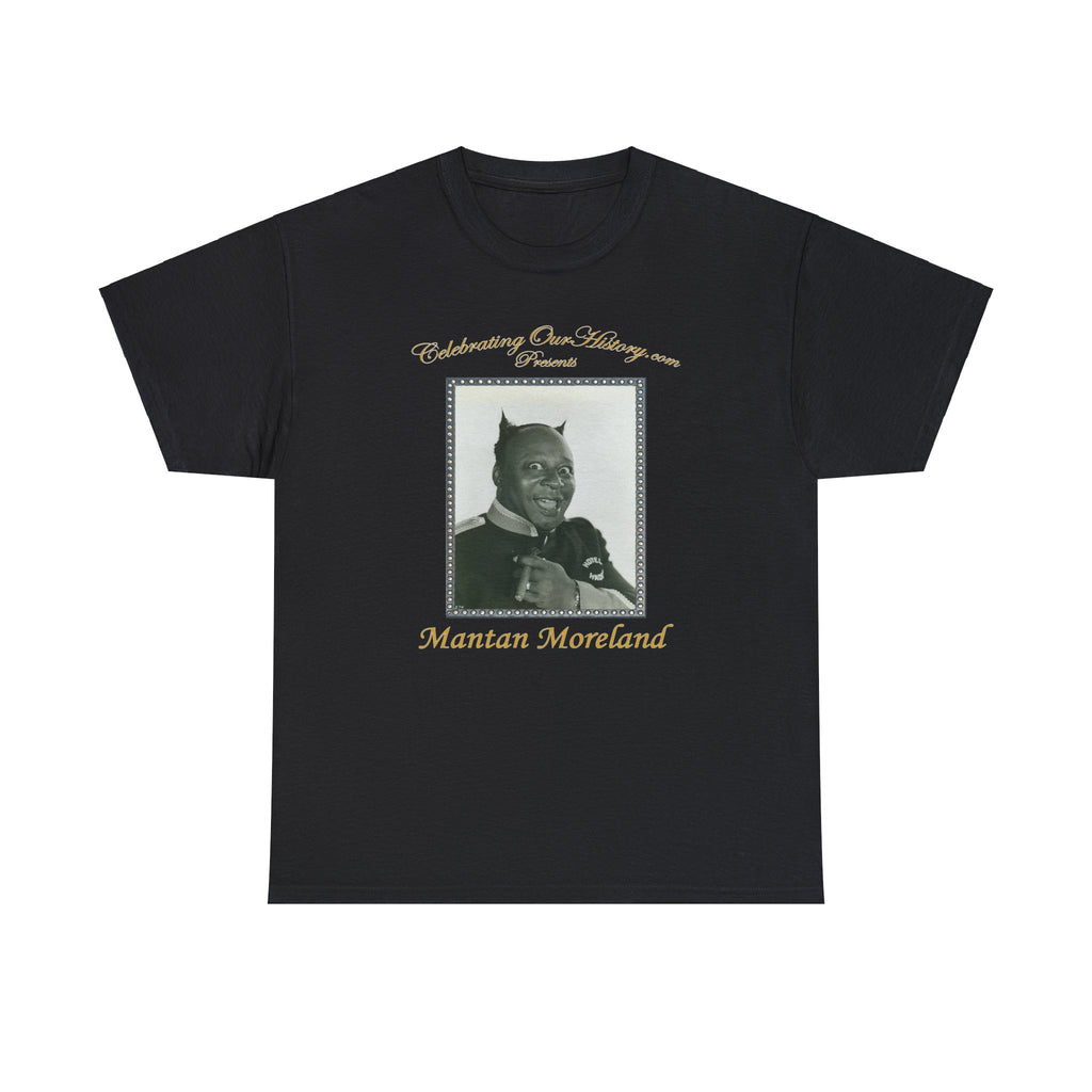 Mantan Moreland - Cabin in the Sky (1943) -  Front and Back Printed Concert Style T-Shirt