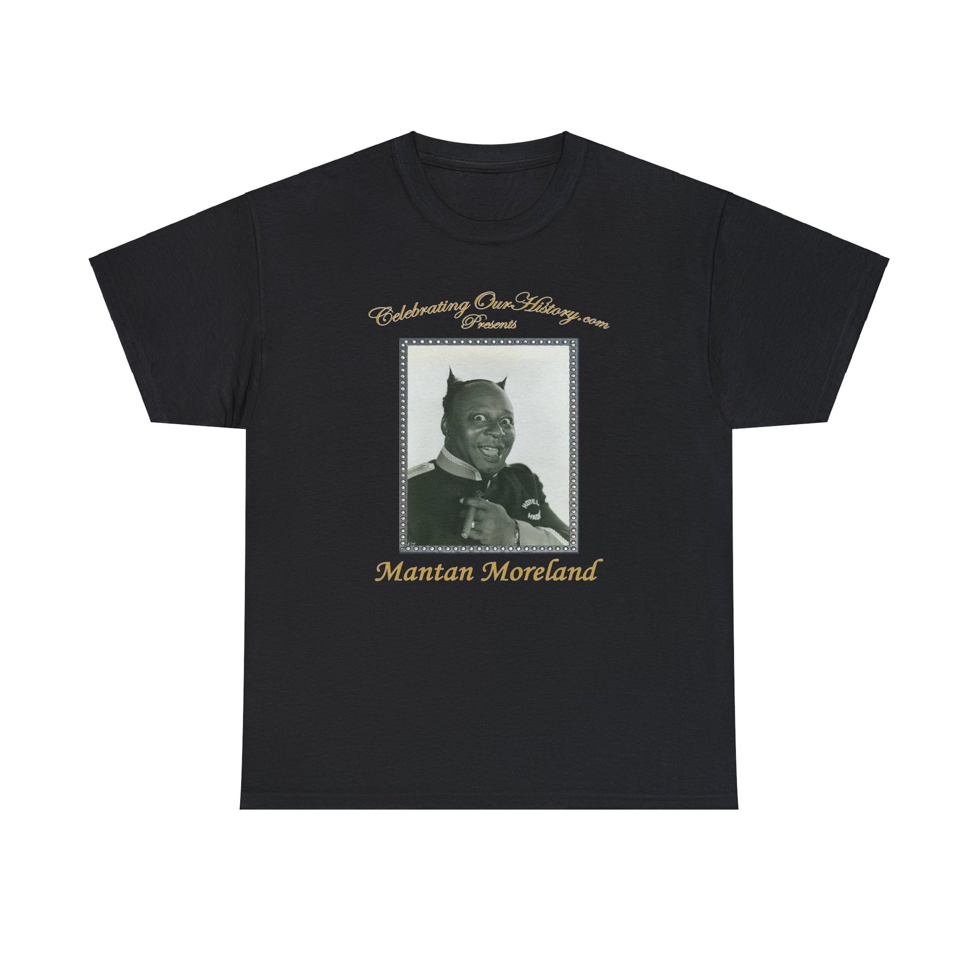 Mantan Moreland - Cabin in the Sky (1943) -  Front and Back Printed Concert Style T-Shirt