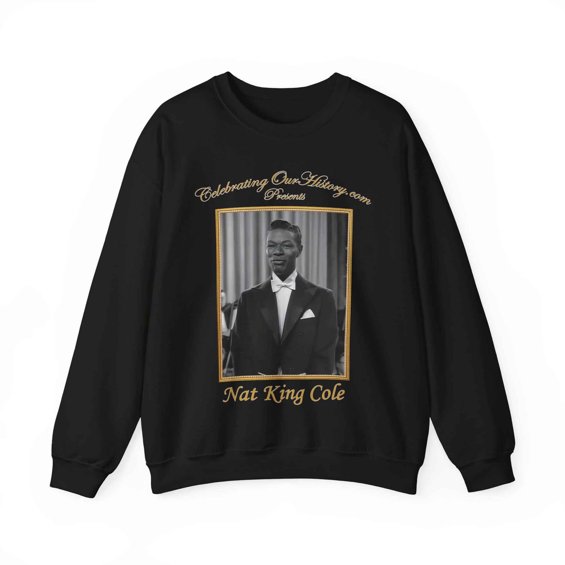 Nat King Cole - St. Louis Blues (1958) -  Front and Back Printed Concert Style Sweatshirt