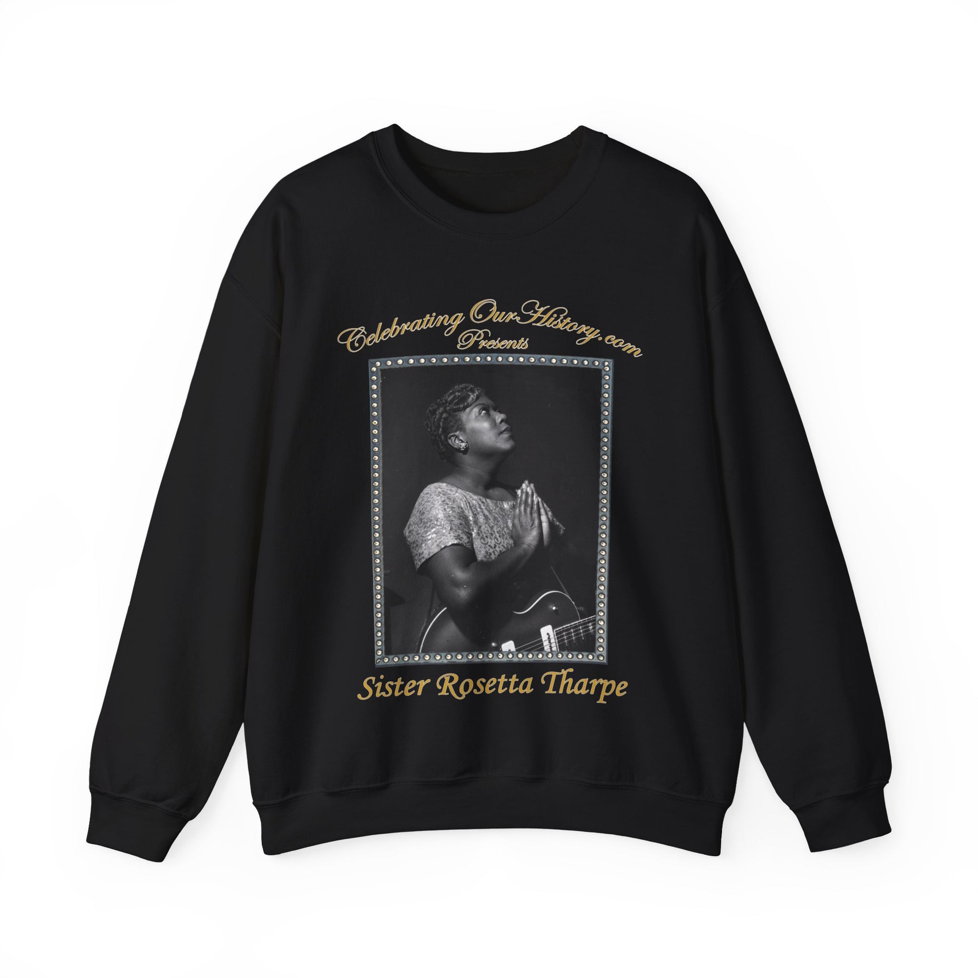 Sister Rosetta Tharpe - Gospel Hymns -  Front and Back Printed Concert Style Sweatshirt