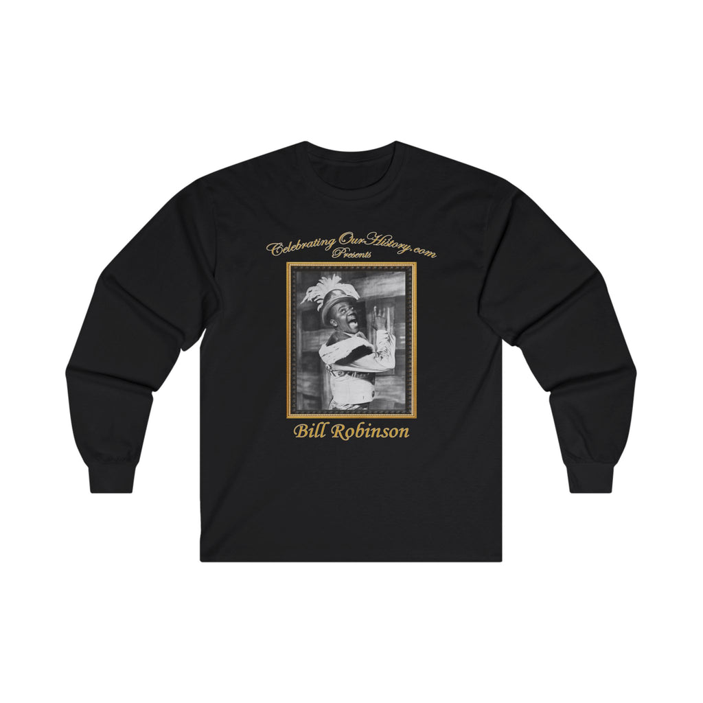Bill Robinson - The Hot Mikado - Front and Back Printed Concert Style Long Sleeve T-Shirt