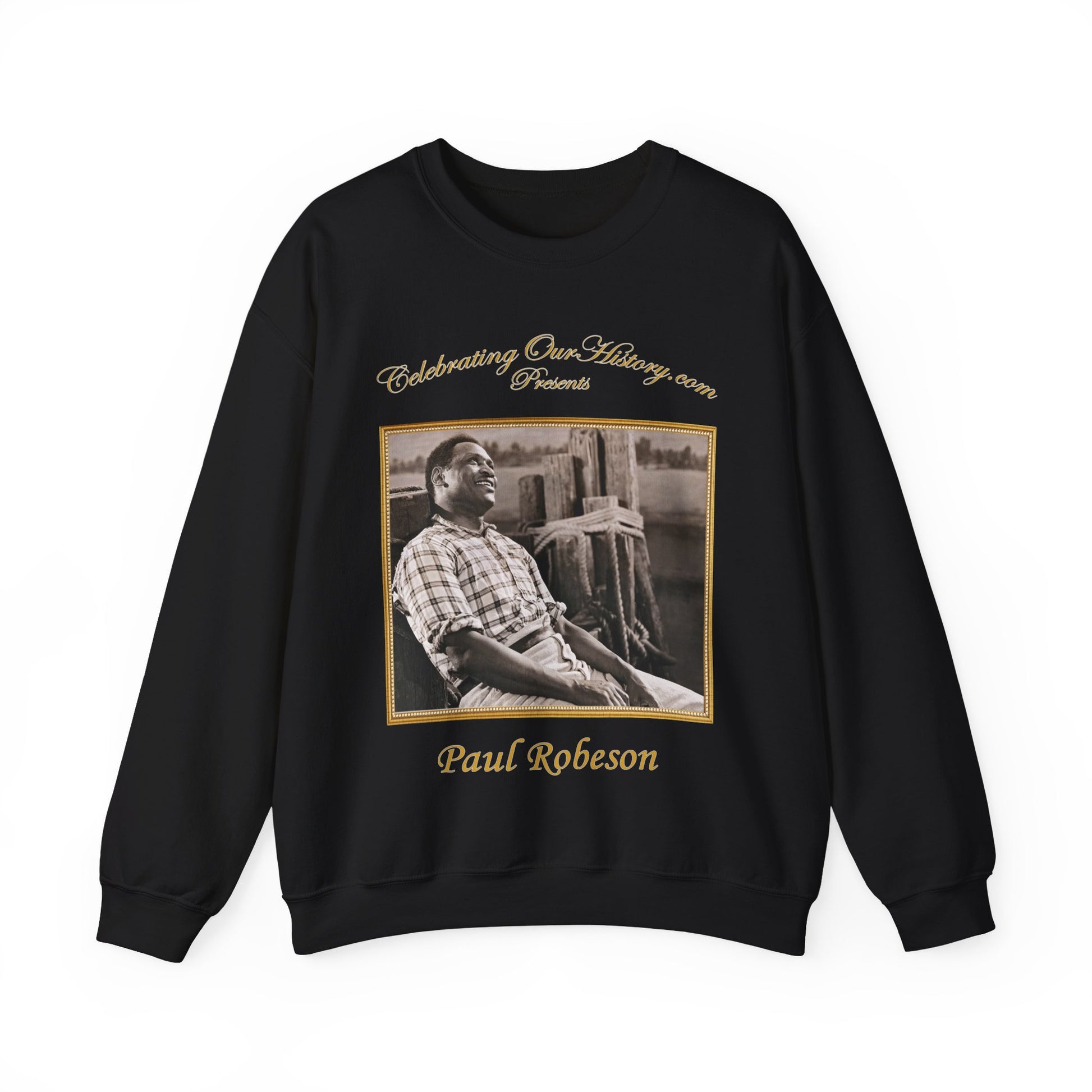 Paul Robeson - Show Boat (1936) -  Front and Back Printed Concert Style Sweatshirt