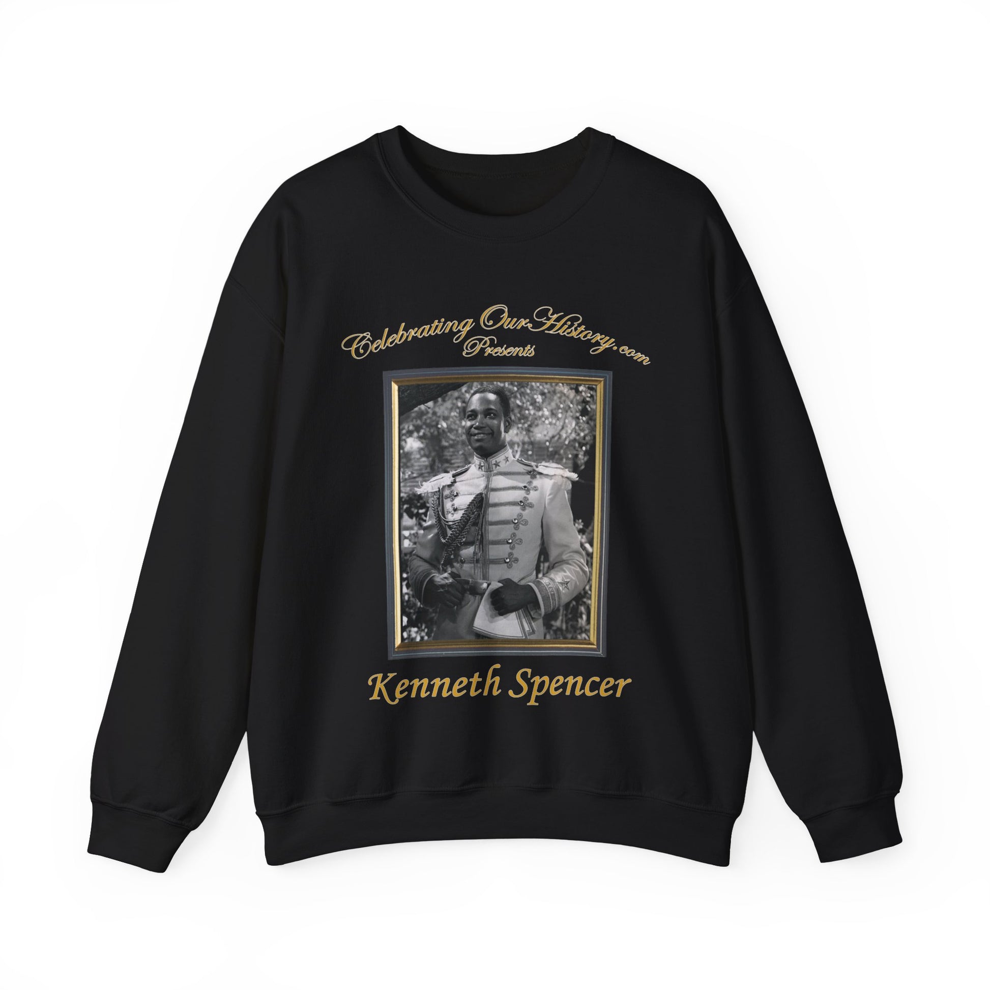 Kenneth Spencer - Cabin in the Sky (1943) -  Front and Back Printed Concert Style Sweatshirt