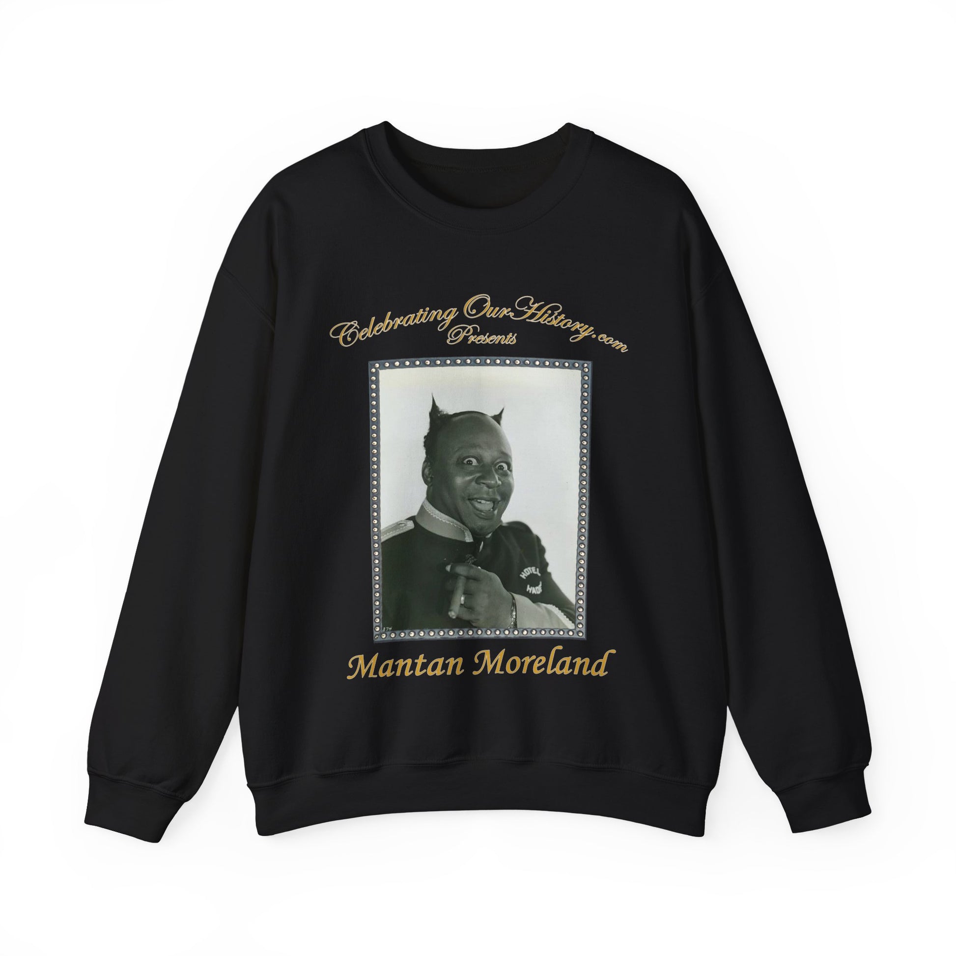 Mantan Moreland - Cabin in the Sky (1943) -  Front and Back Printed Concert Style Sweatshirt