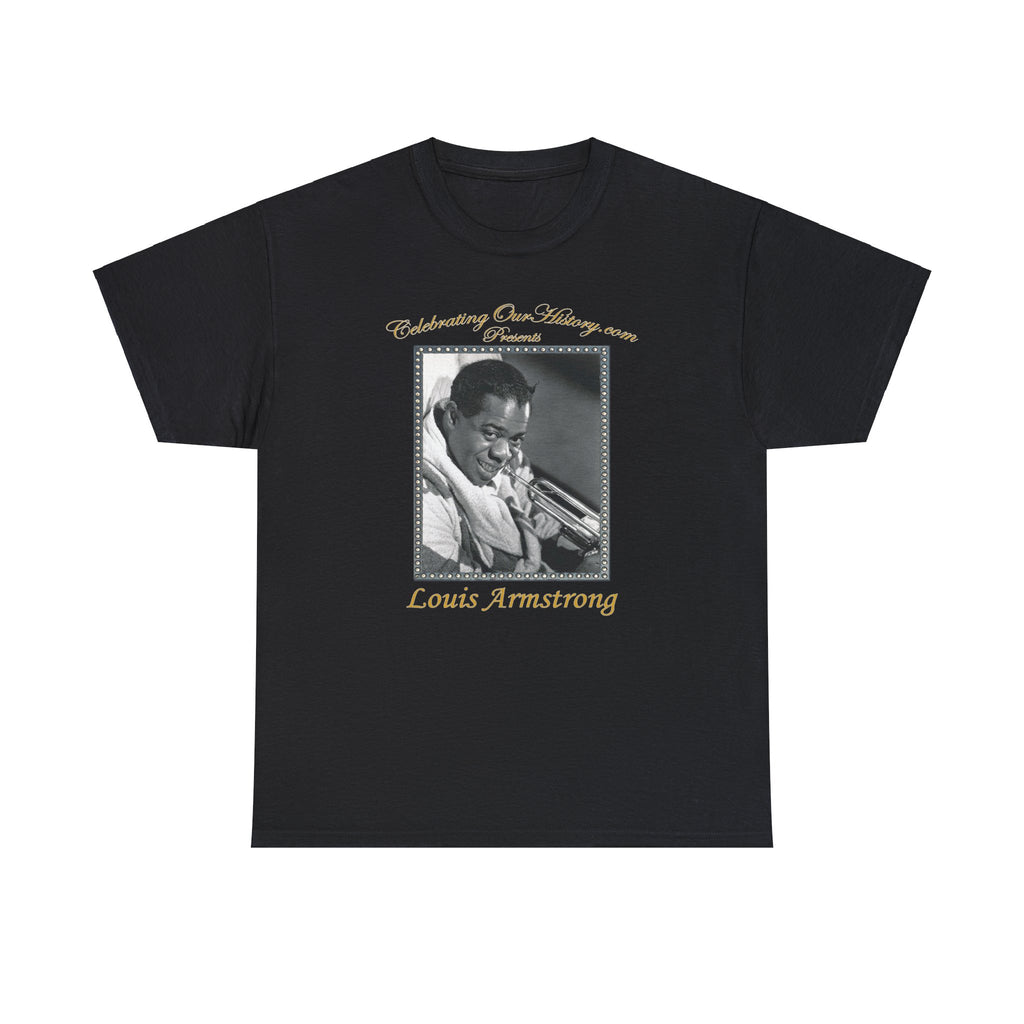 Louis Armstrong - Cabin in the Sky (1943) -  Front and Back Printed Concert Style T-Shirt