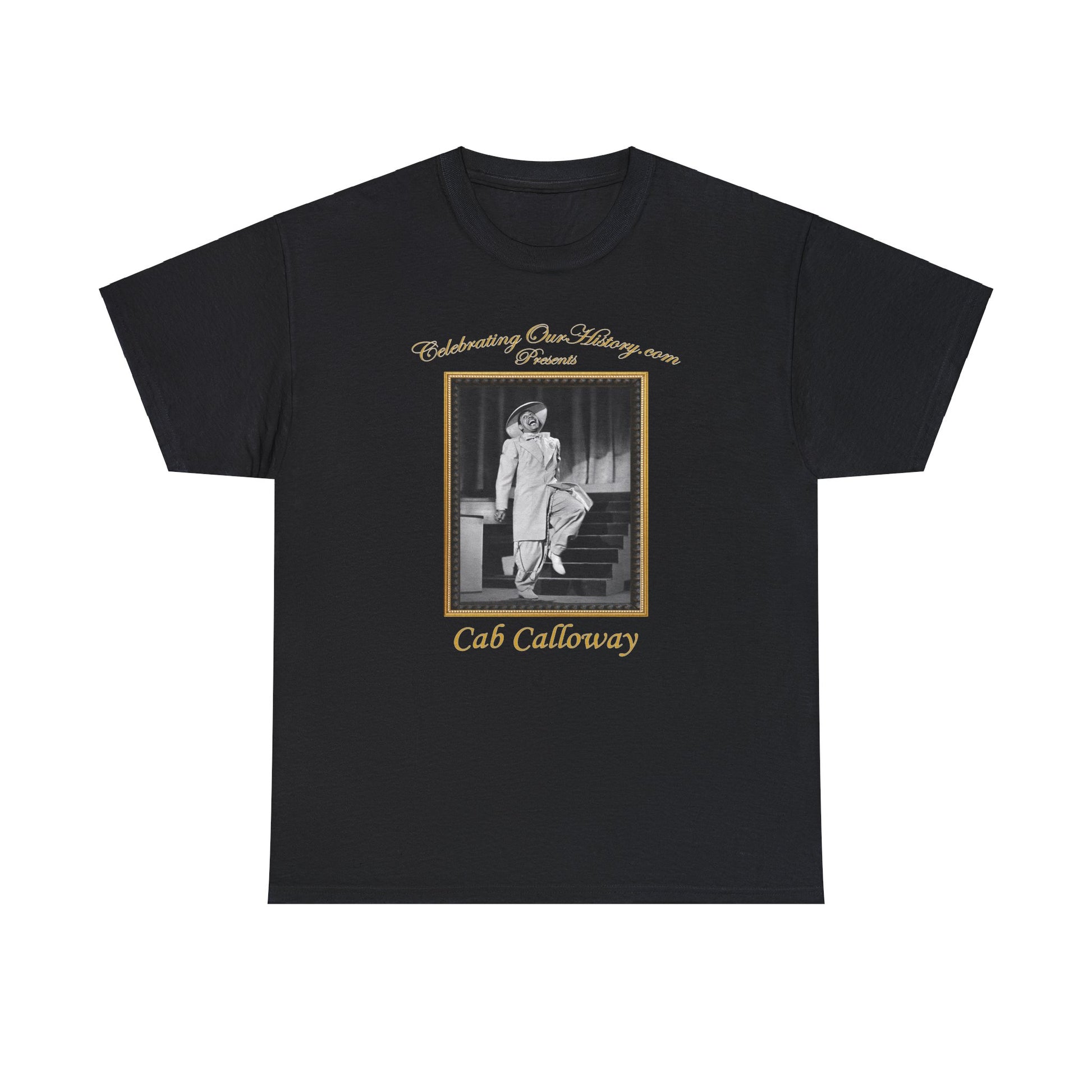 Cab Calloway - Stormy Weather (1943) -  Front and Back Printed Concert Style T-Shirt