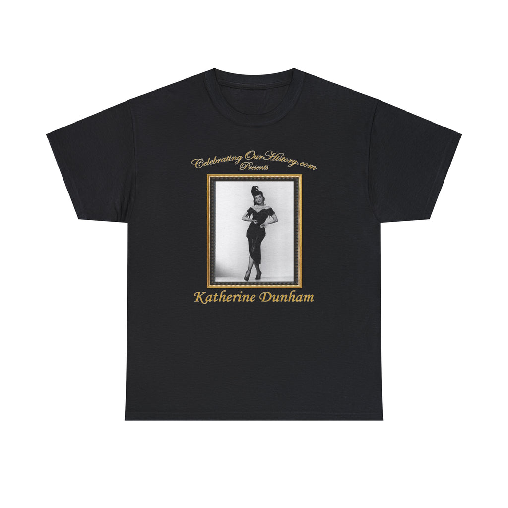 Katherine Dunham - Stormy Weather (1943) -  Front and Back Printed Concert Style T-Shirt