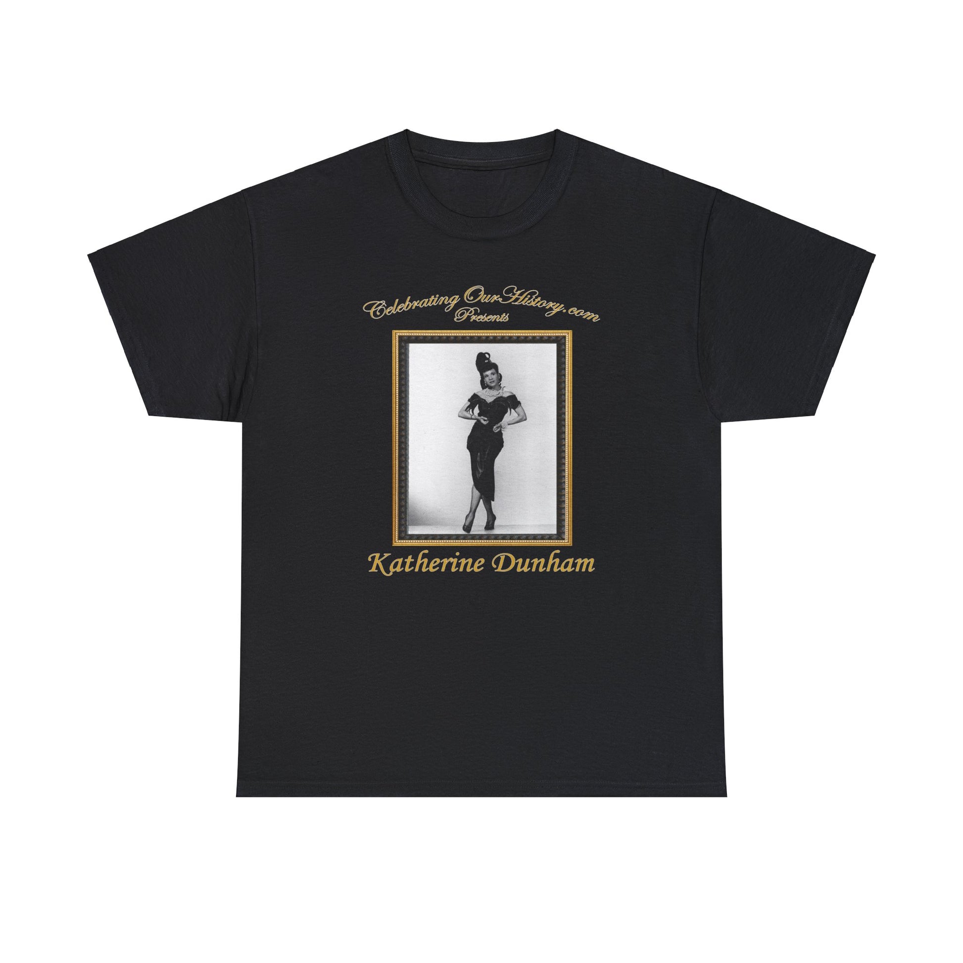 Katherine Dunham - Stormy Weather (1943) -  Front and Back Printed Concert Style T-Shirt