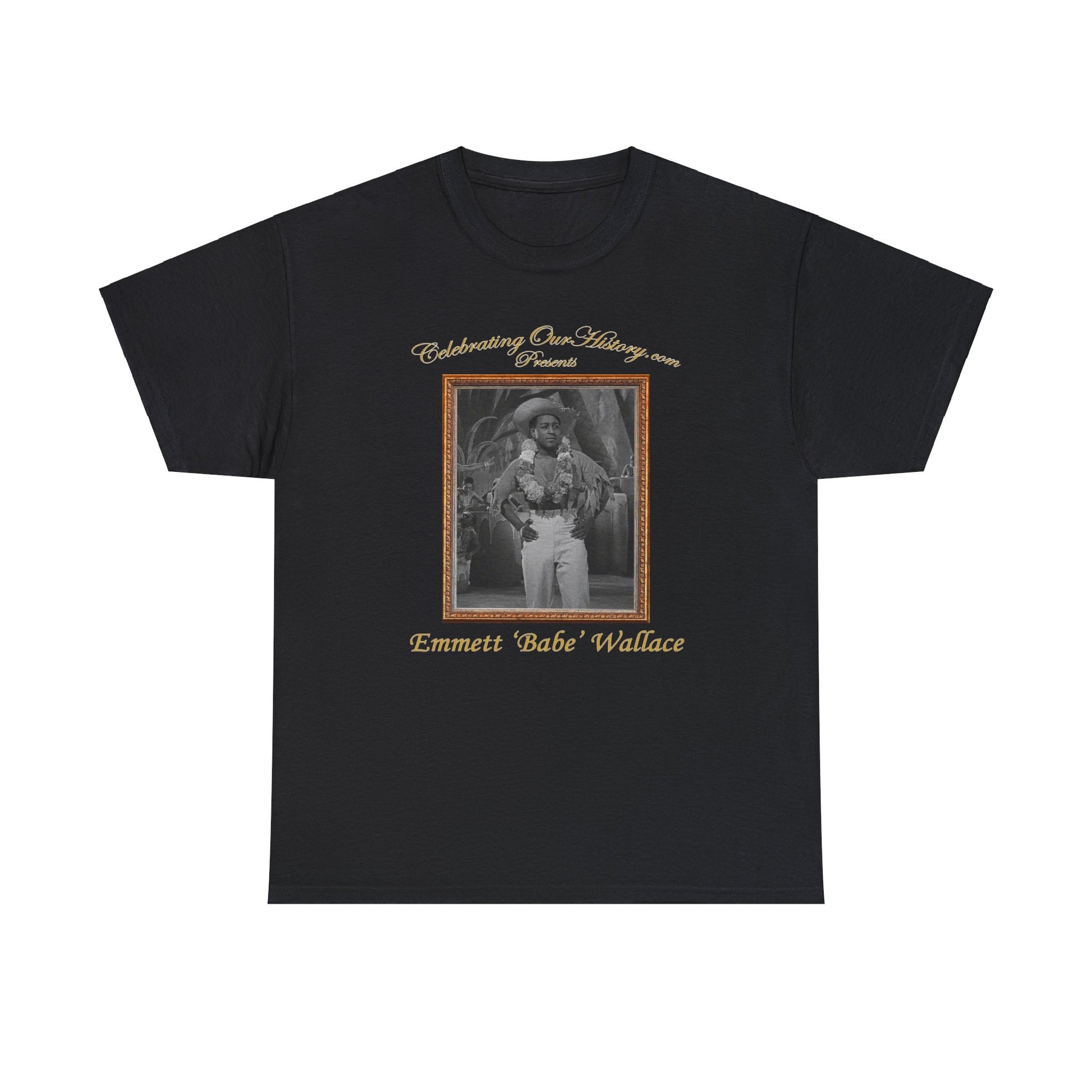 Emmett 'Babe' Wallace - Stormy Weather (1943) -  Front and Back Printed Concert Style T-Shirt