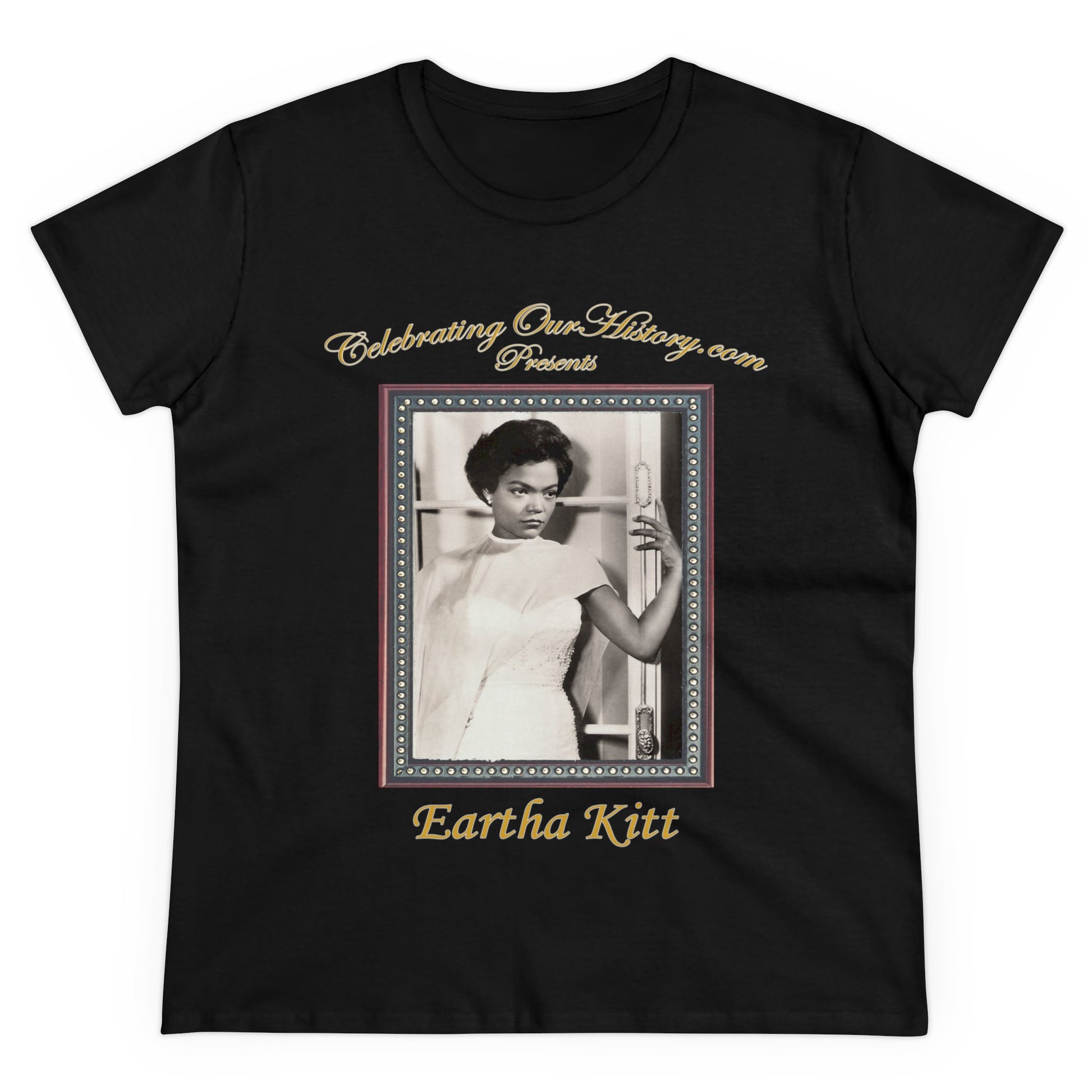 Eartha Kitt - Anna Lucasta (1958) -  Front and Back Printed Concert Style Women's T-Shirt