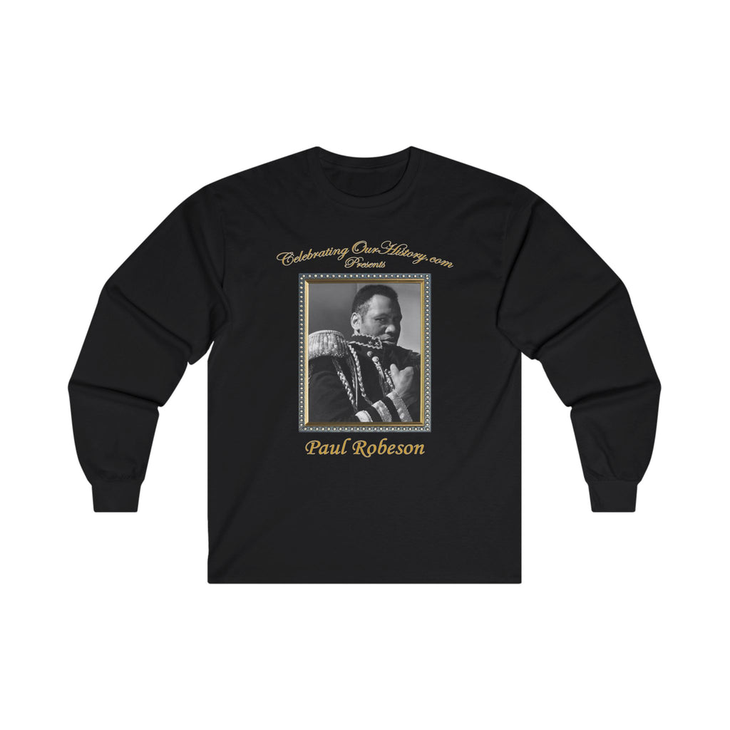 Paul Robeson - The Emperor Jones (1933) - Front and Back Printed Concert Style Long Sleeve T-Shirt