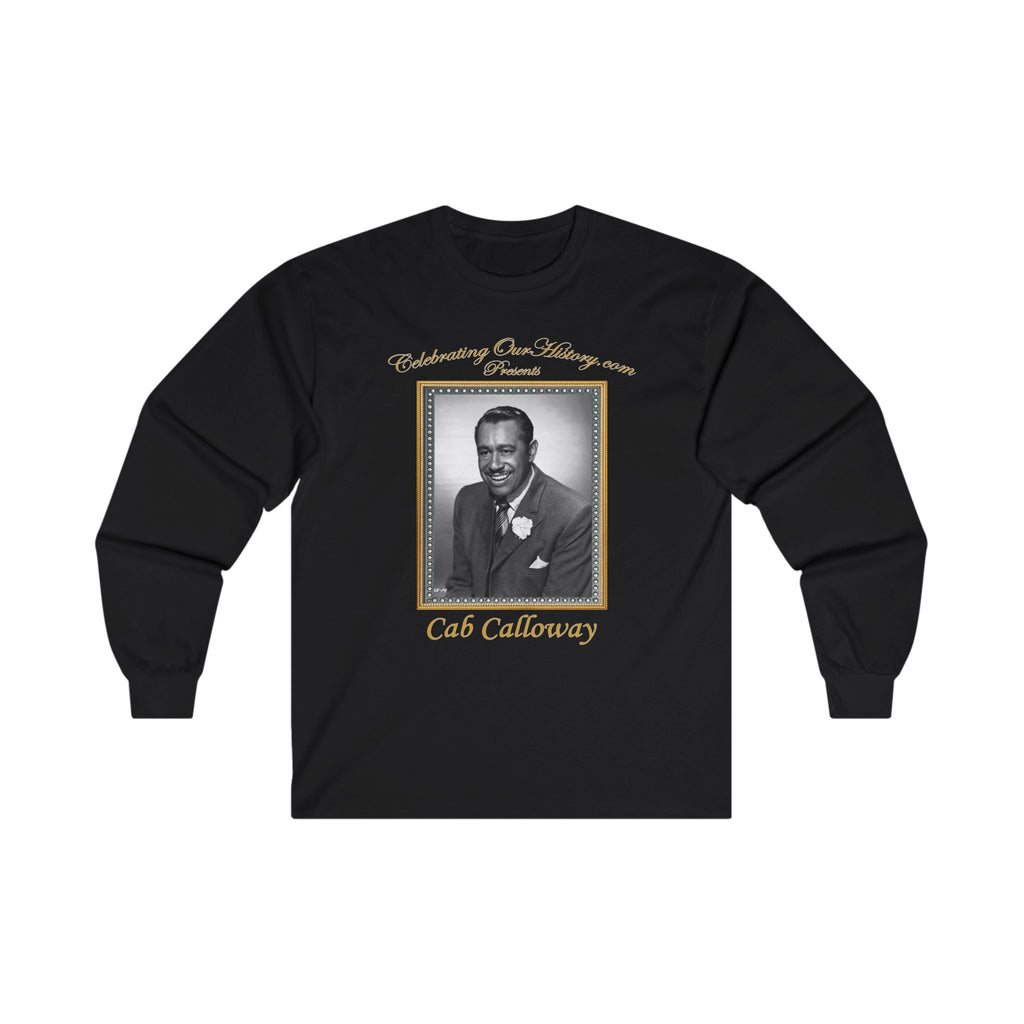 Cab Calloway - St. Louis Blues (1958) - Front and Back Printed Concert Style Long Sleeve T-Shirt