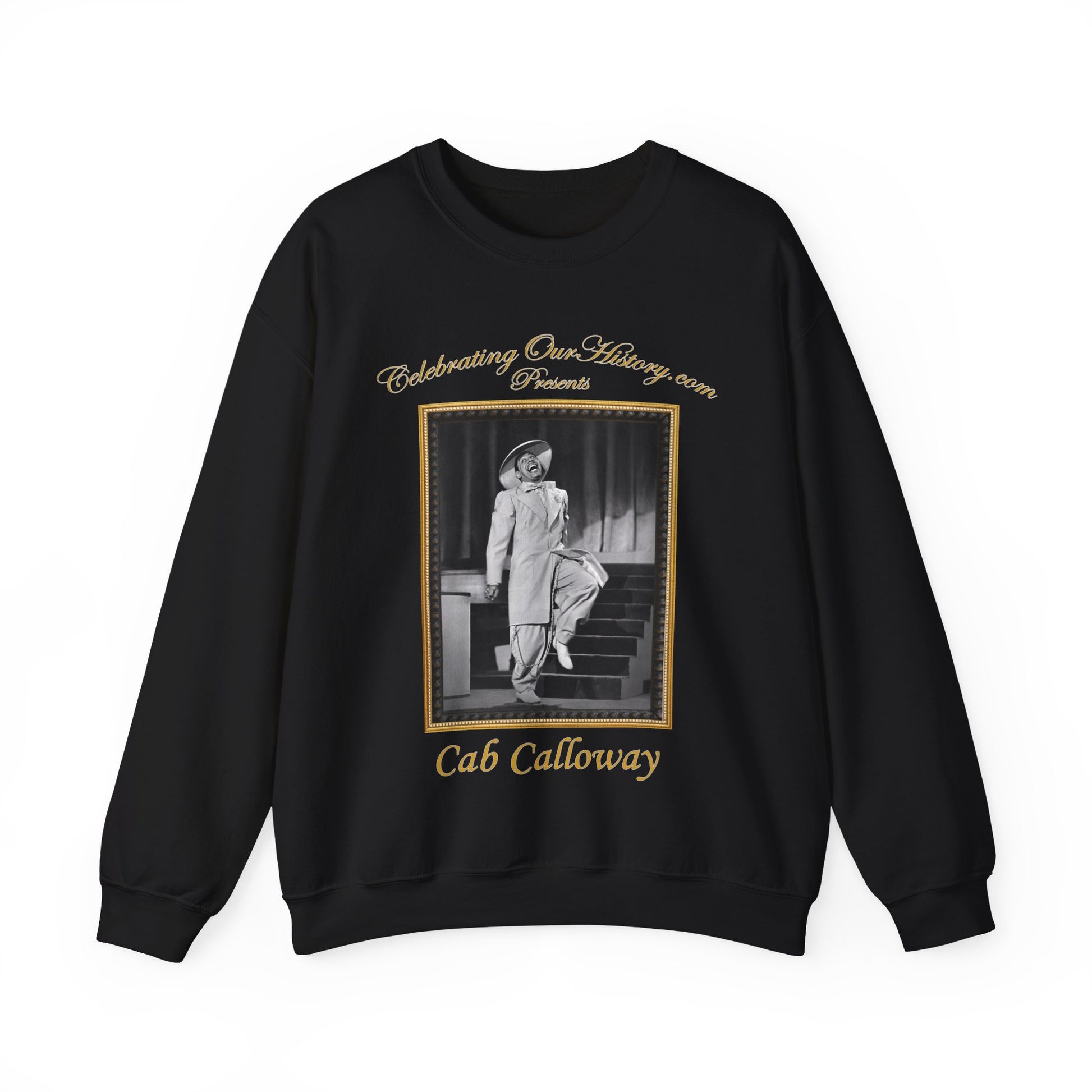 Cab Calloway - Stormy Weather (1943) -  Front and Back Printed Concert Style Sweatshirt