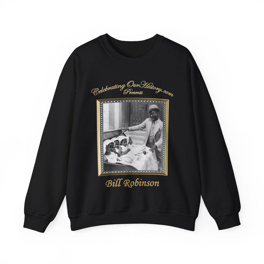 Bill Robinson - The Big Broadcast of 1936 -  Front and Back Printed Concert Style Sweatshirt