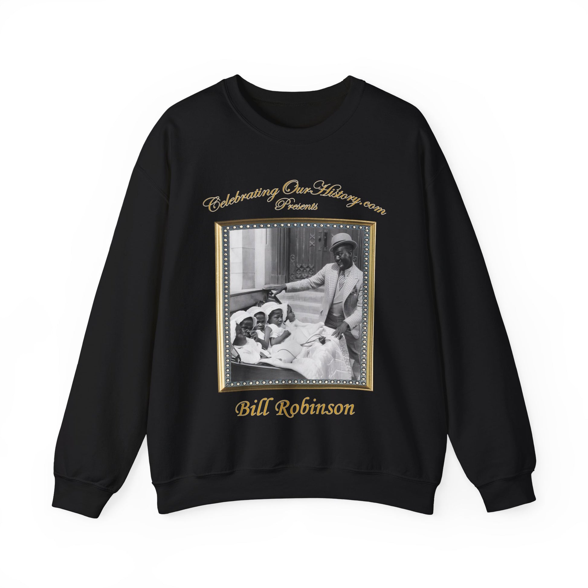 Bill Robinson - The Big Broadcast of 1936 -  Front and Back Printed Concert Style Sweatshirt