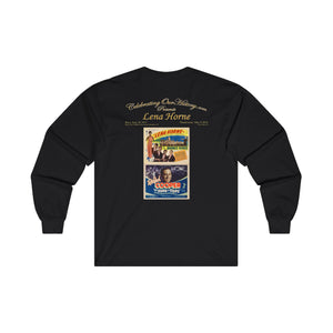 Lena Horne - The Duke Is Tops (1938) - Front and Back Printed Concert Style Long Sleeve T-Shirt