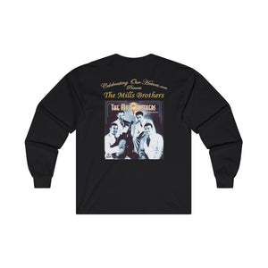 The Mills Brothers - Chronological Vol 4 - Front and Back Printed Concert Style Long Sleeve T-Shirt