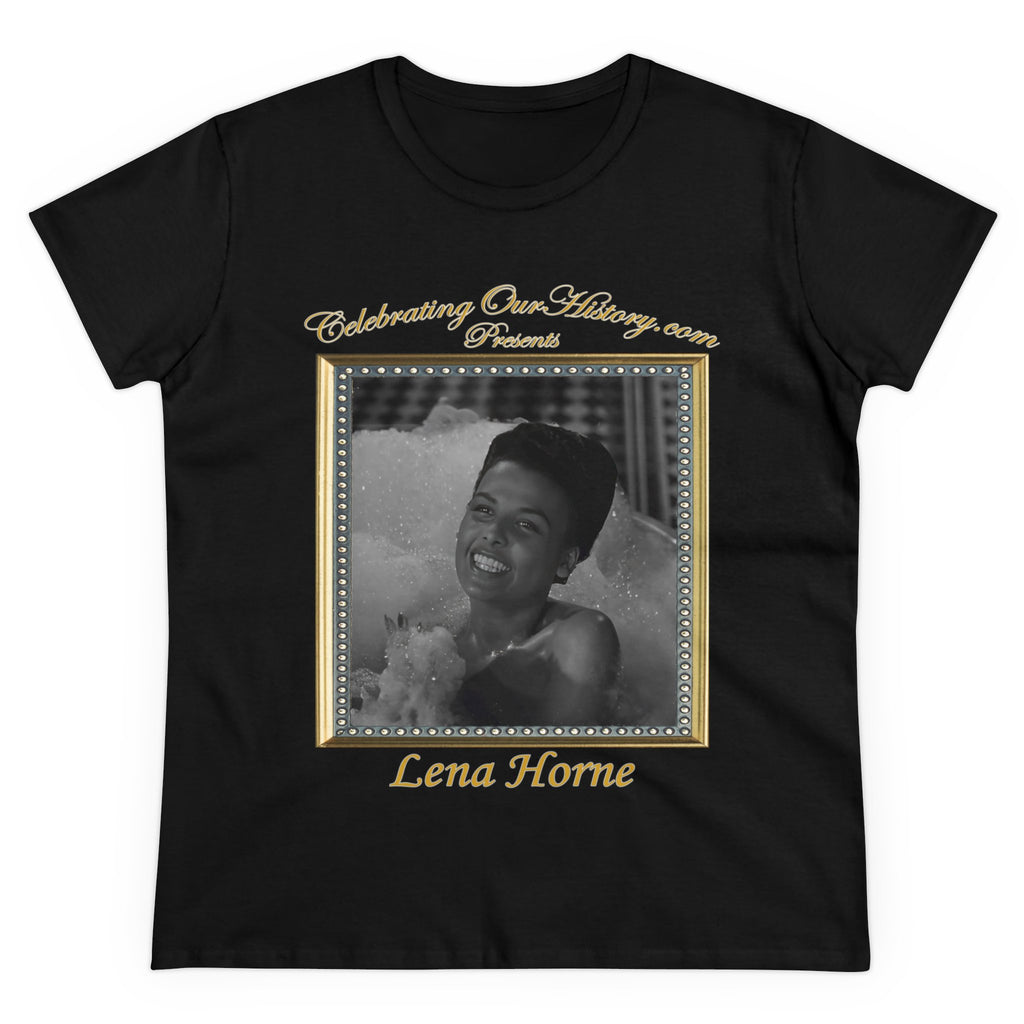 Lena Horne - Cabin in the Sky (1943) - Front and Back Printed Concert Style Women's T-Shirt