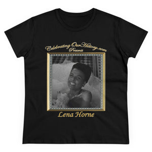 Lena Horne - Cabin in the Sky (1943) - Front and Back Printed Concert Style Women's T-Shirt