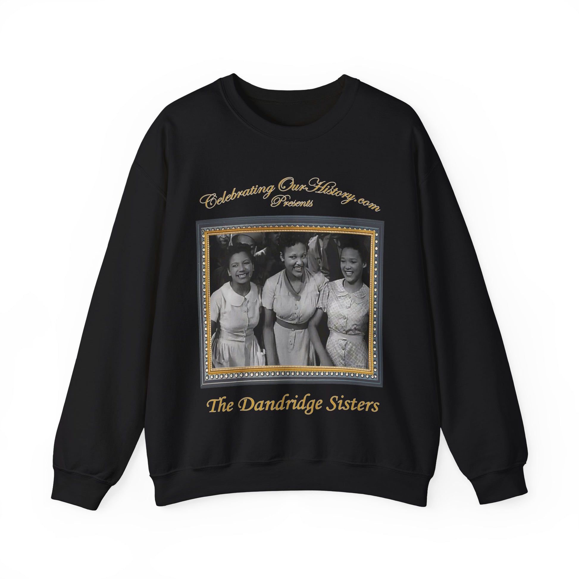 The Dandridge Sisters - Going Places (1938) -  Front and Back Printed Concert Style Sweatshirt