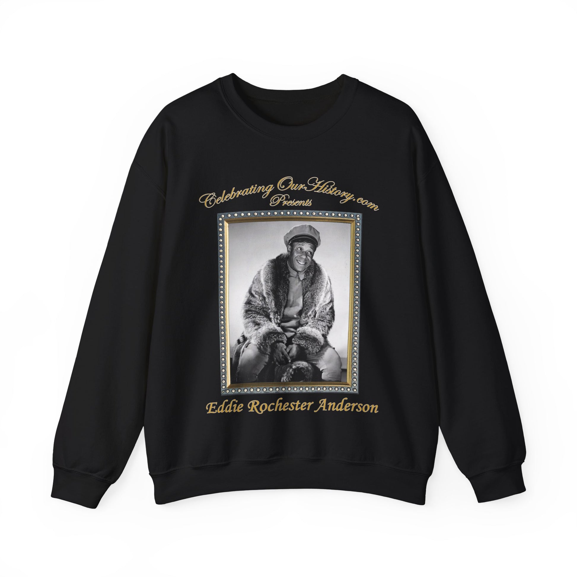 Eddie “Rochester” Anderson - Topper Returns (1941) -  Front and Back Printed Concert Style Sweatshirt