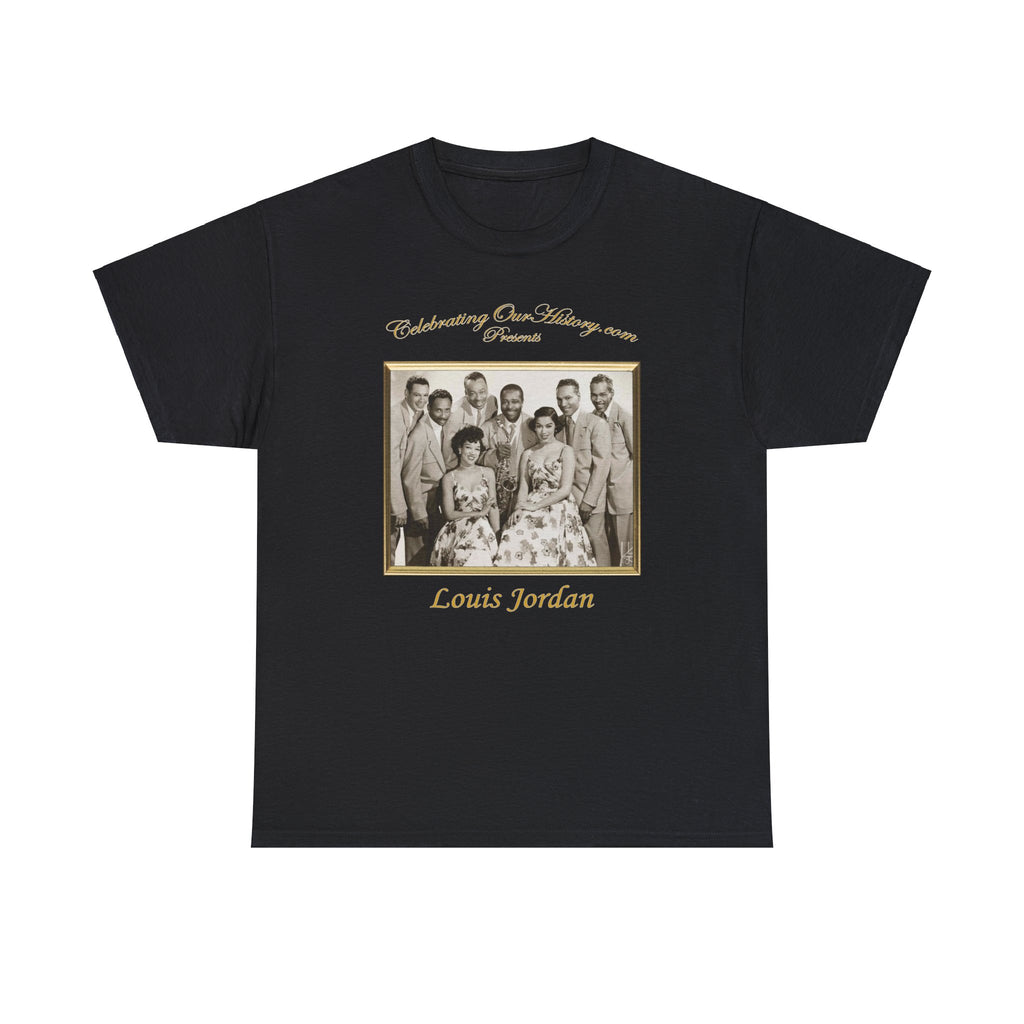 Louis Jordan - Souvenir Book -  Front and Back Printed Concert Style T-Shirt