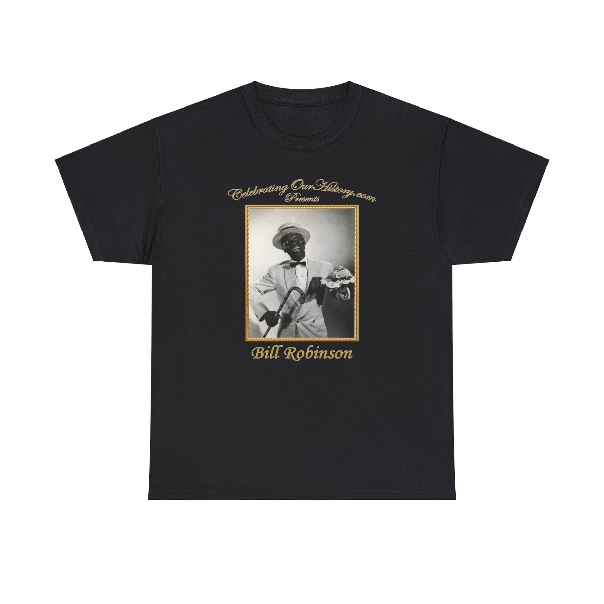 Bill Robinson - Stormy Weather (1943) -  Front and Back Printed Concert Style T-Shirt