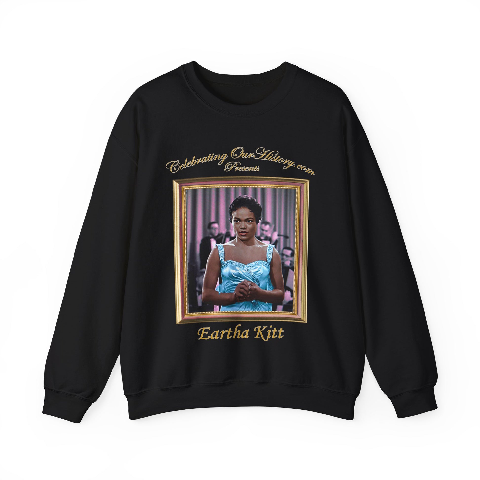 Eartha Kitt - St. Louis Blues (1958) -  Front and Back Printed Concert Style Sweatshirt