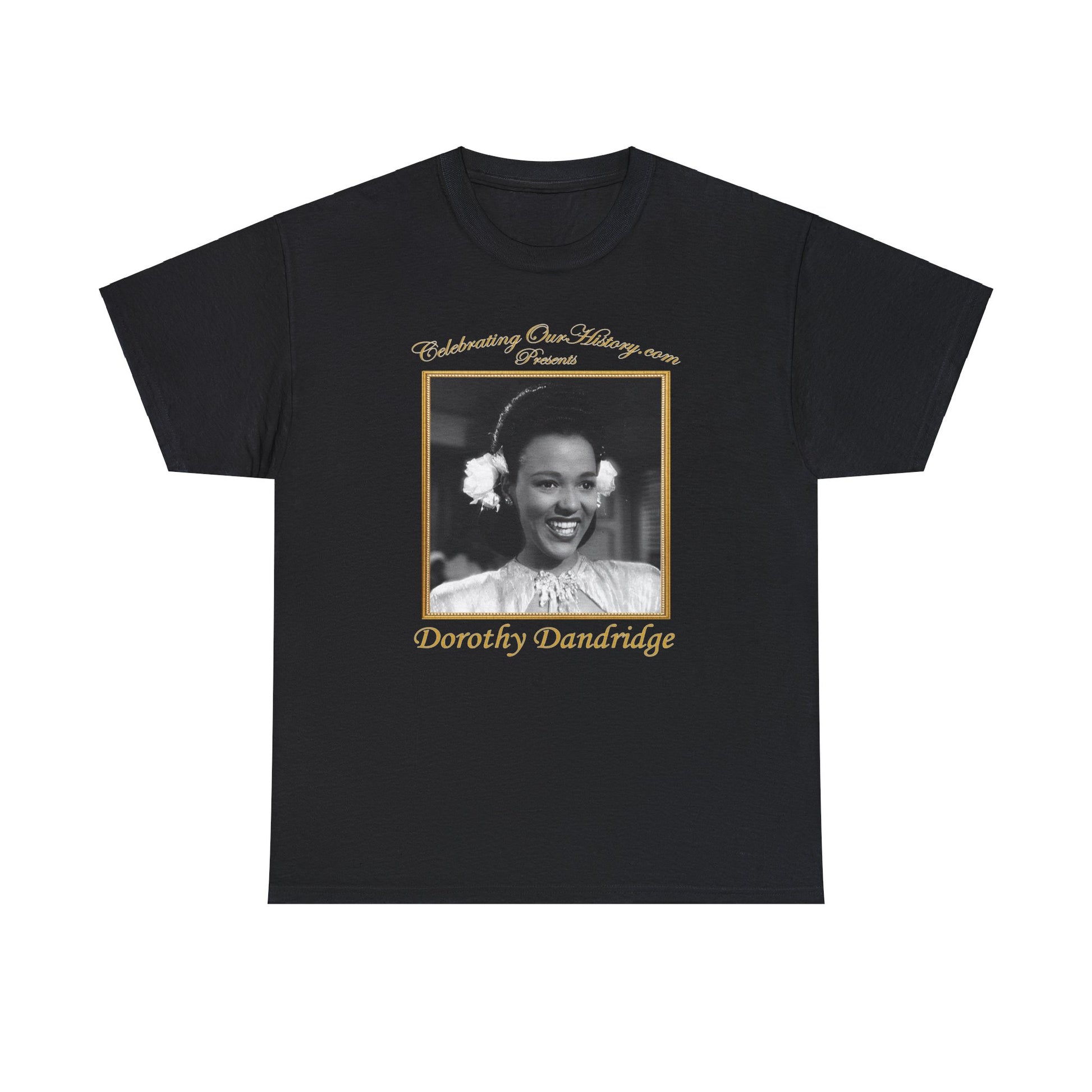 Dorothy Dandridge - Pillow to Post -  Front and Back Printed Concert Style T-Shirt