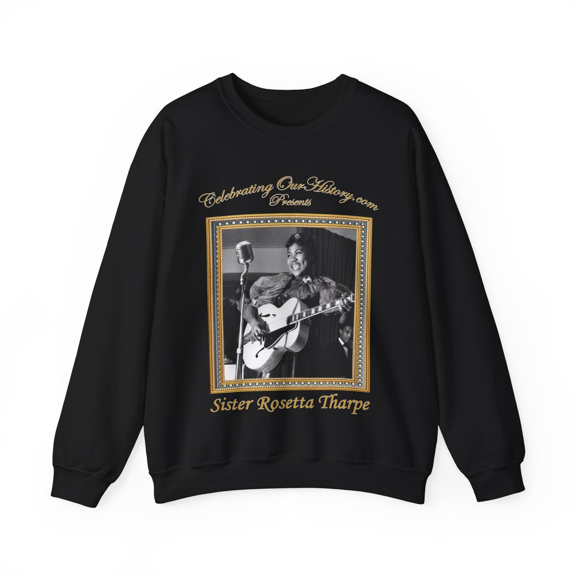 Sister Rosetta Tharpe - Four Albums -  Front and Back Printed Concert Style Sweatshirt