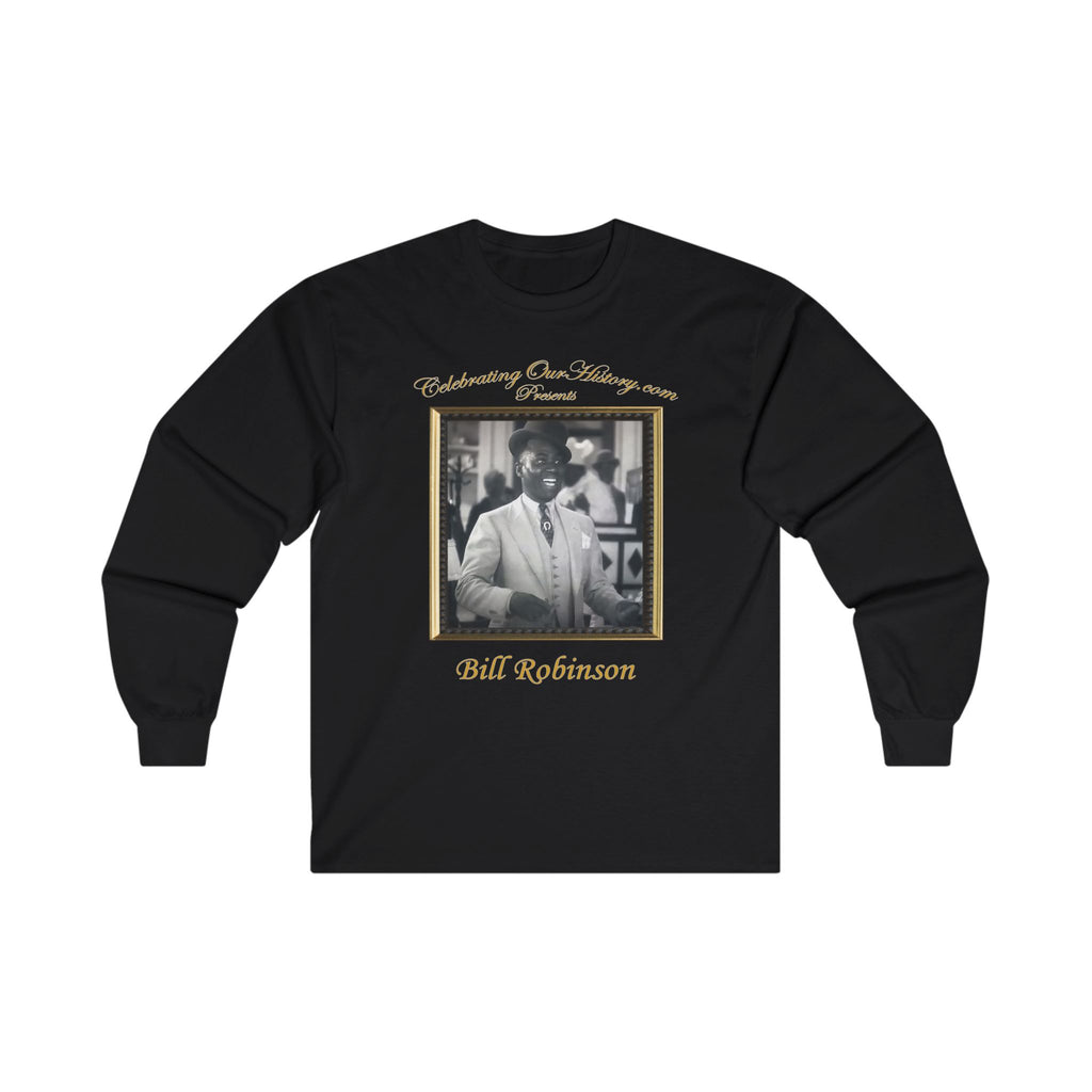 Bill Robinson - Hooray for Love - Front and Back Printed Concert Style Long Sleeve T-Shirt