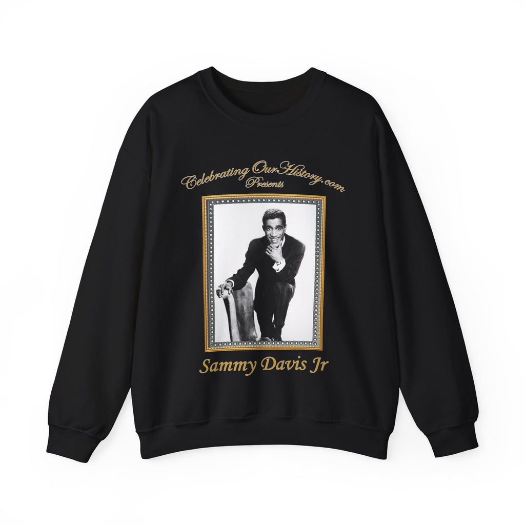 Sammy Davis Jr - Four Albums -  Front and Back Printed Concert Style Sweatshirt