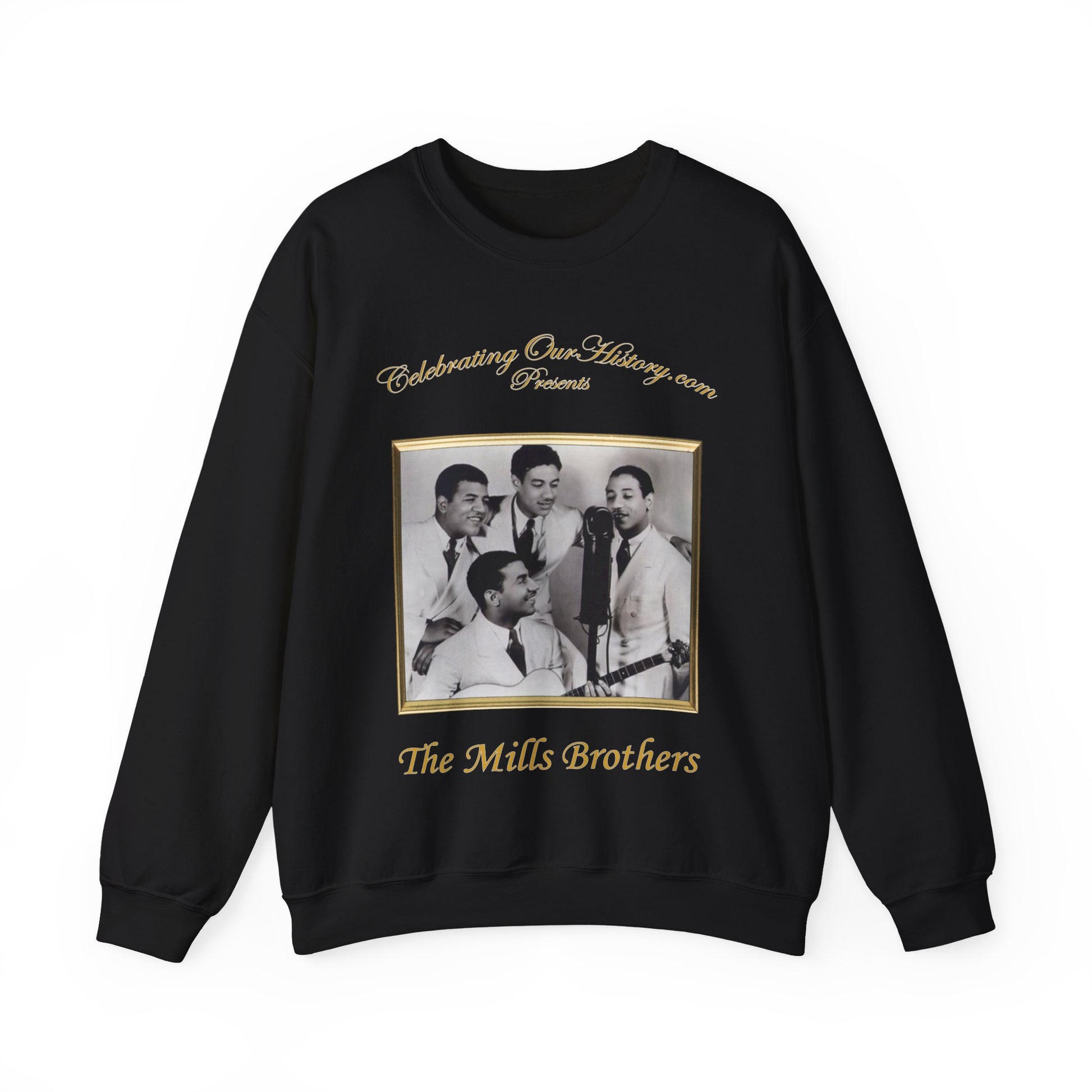 The Mills Brothers - Chronological Vol 4 -  Front and Back Printed Concert Style Sweatshirt