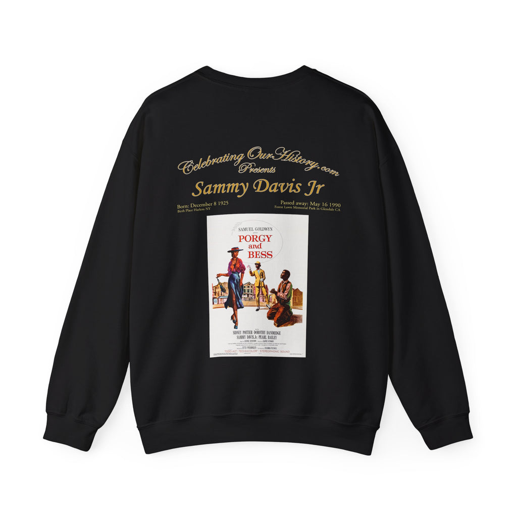 Sammy Davis Jr - Porgy And Bess (1959) -  Front and Back Printed Concert Style Sweatshirt