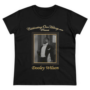 Dooley Wilson - Stormy Weather (1943) -  Front and Back Printed Concert Style Women's T-Shirt