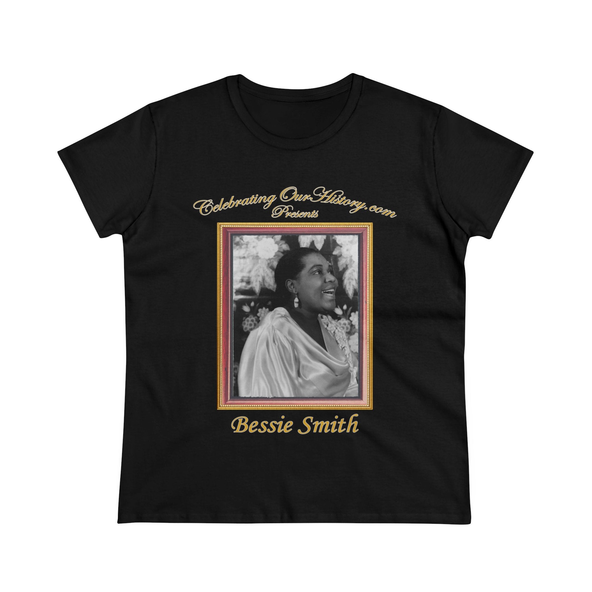 Bessie Smith - St. Louis Blues (1929) -  Front and Back Printed Concert Style Women's T-Shirt