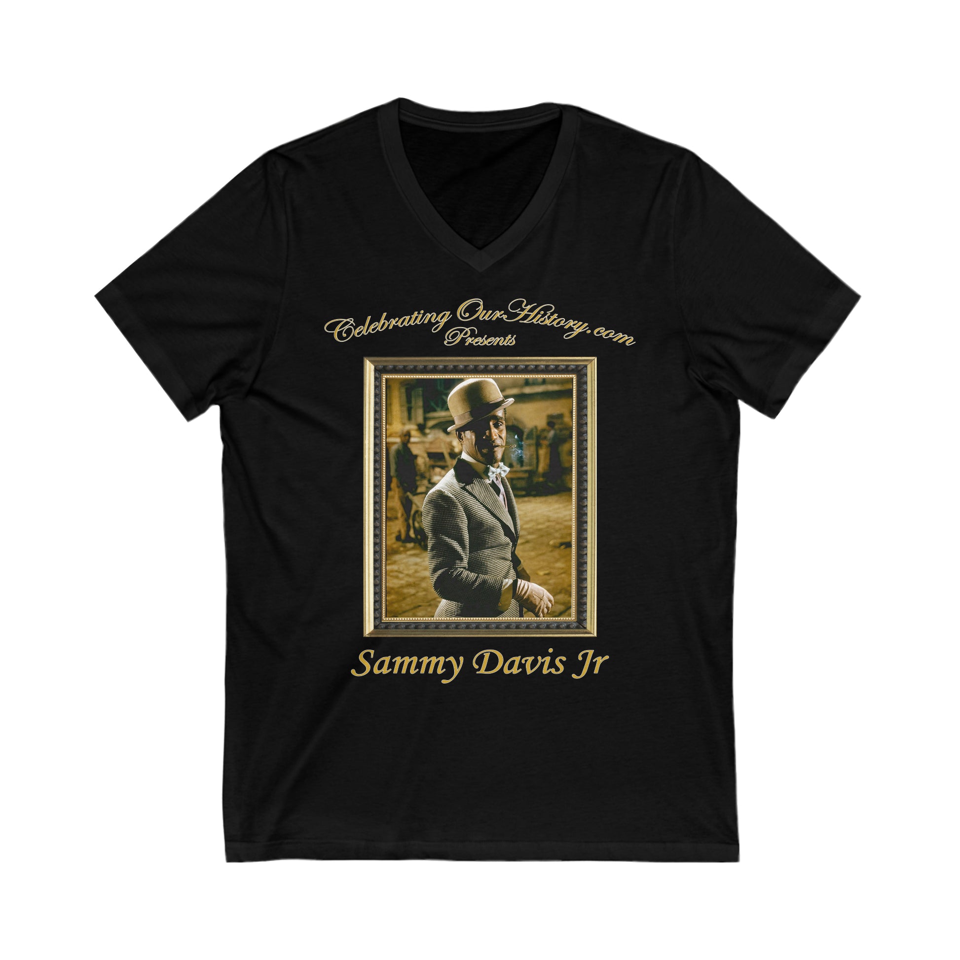 Sammy Davis Jr - Porgy And Bess (1959) - Front and Back Printed Concert Style V-Neck T-Shirt