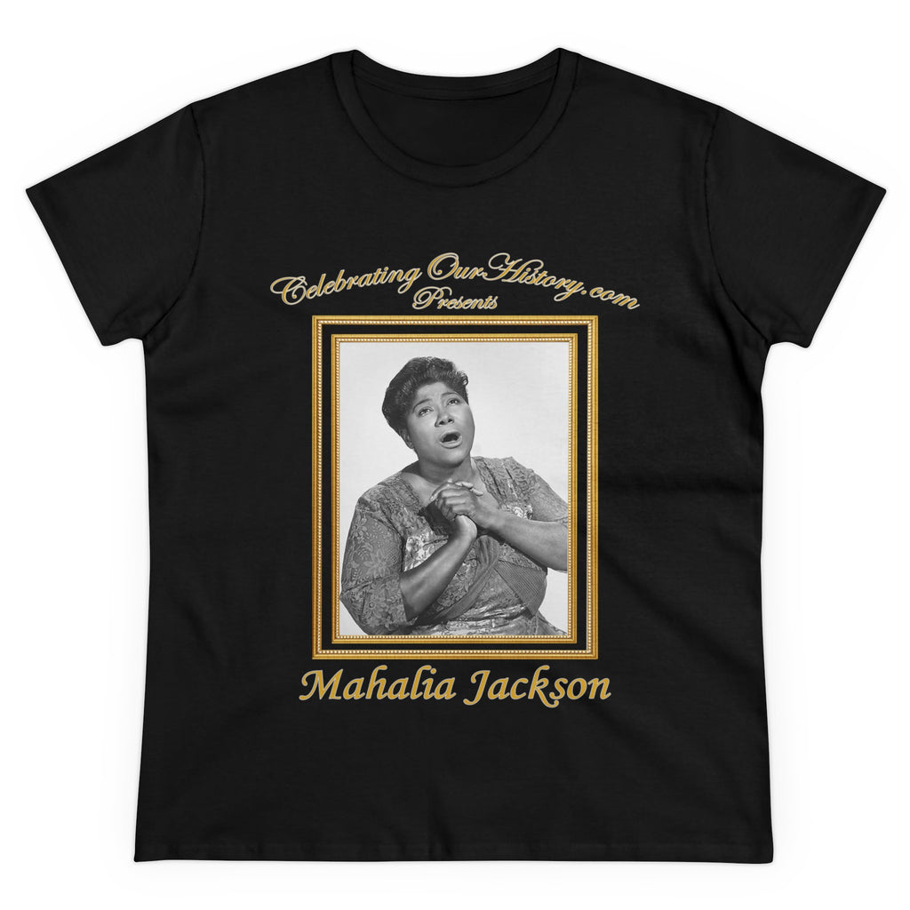 Mahalia Jackson - St. Louis Blues (1958) -  Front and Back Printed Concert Style Women's T-Shirt