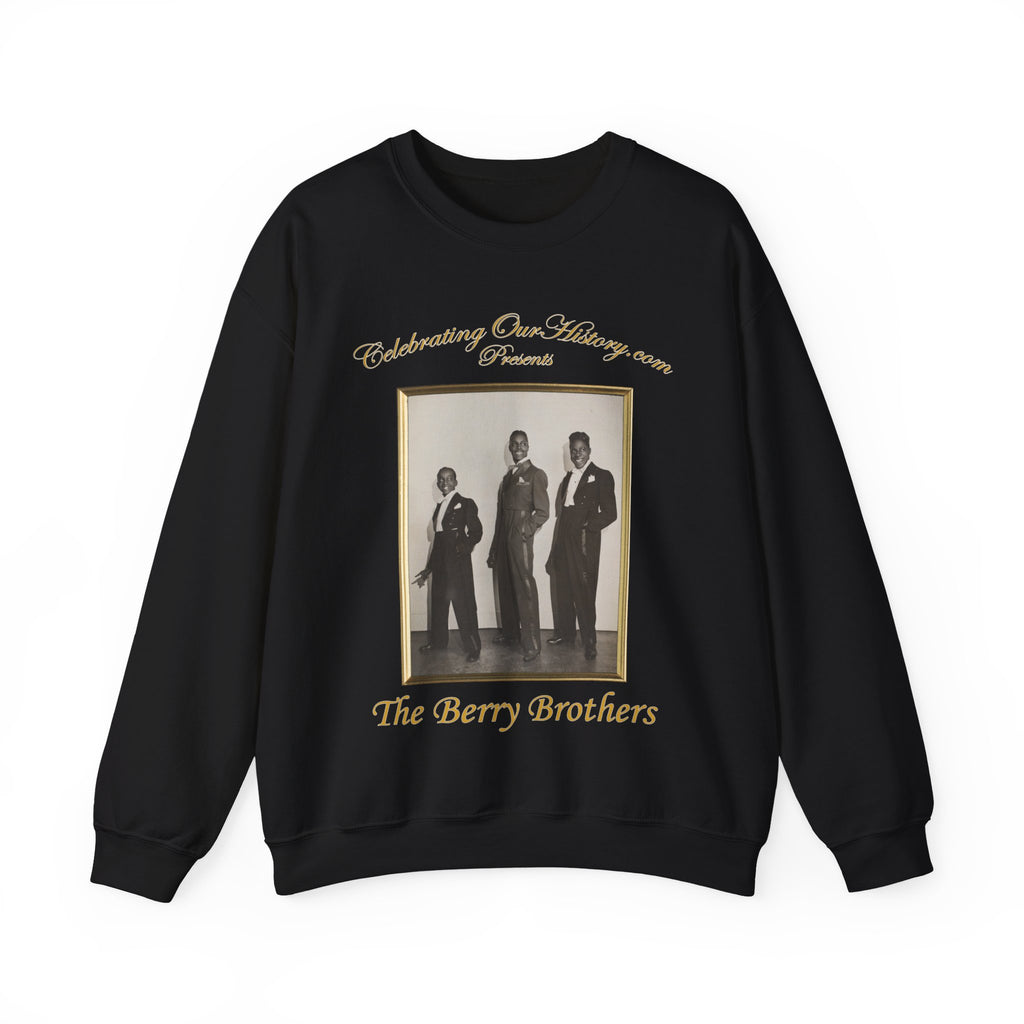 The Berry Brothers - Boarding House Blues (1948) -  Front and Back Printed Concert Style Sweatshirt