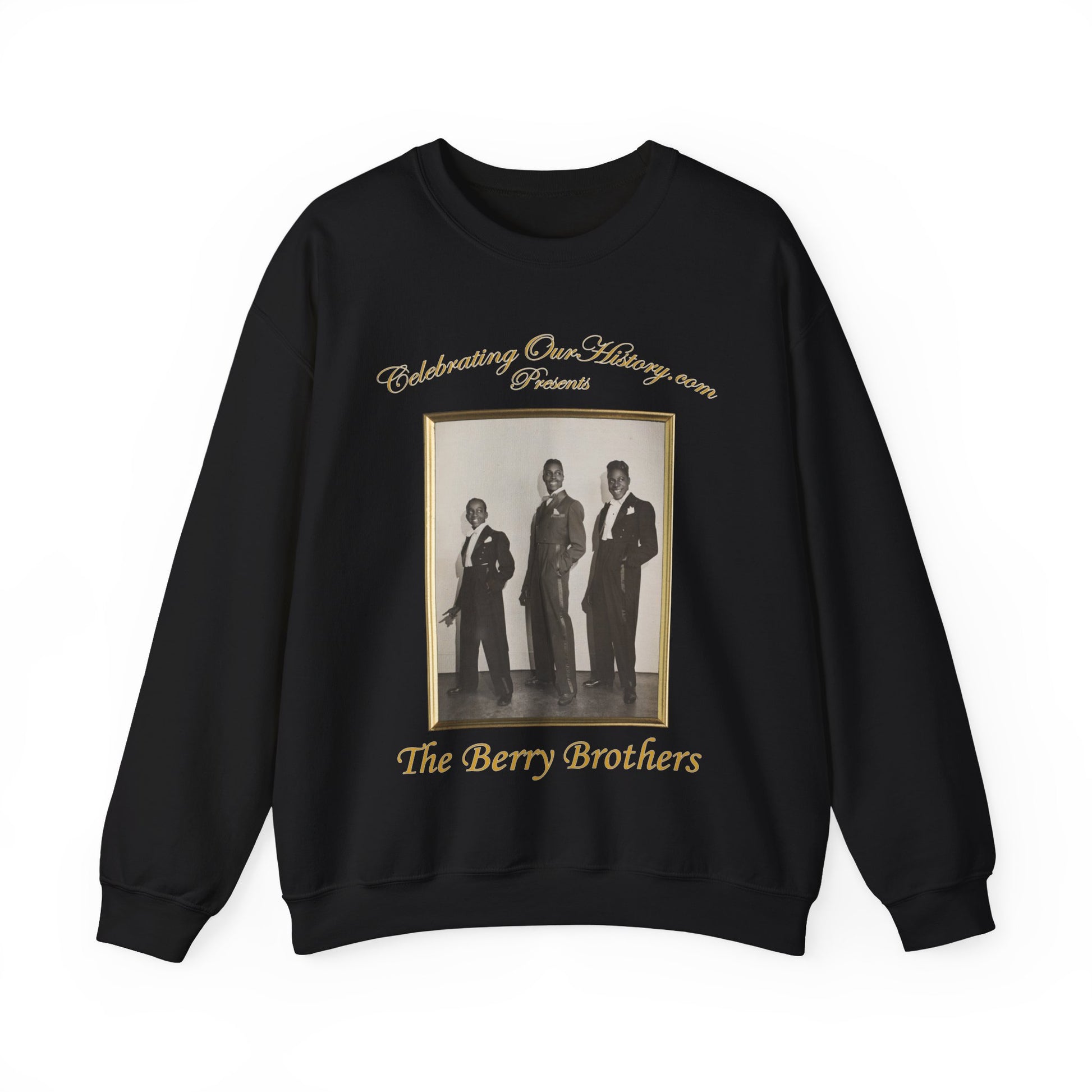 The Berry Brothers - Boarding House Blues (1948) -  Front and Back Printed Concert Style Sweatshirt
